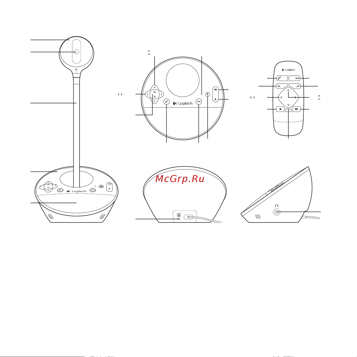 Logitech BCC950 ConferenceCam (960-000867) [3/8] Описание