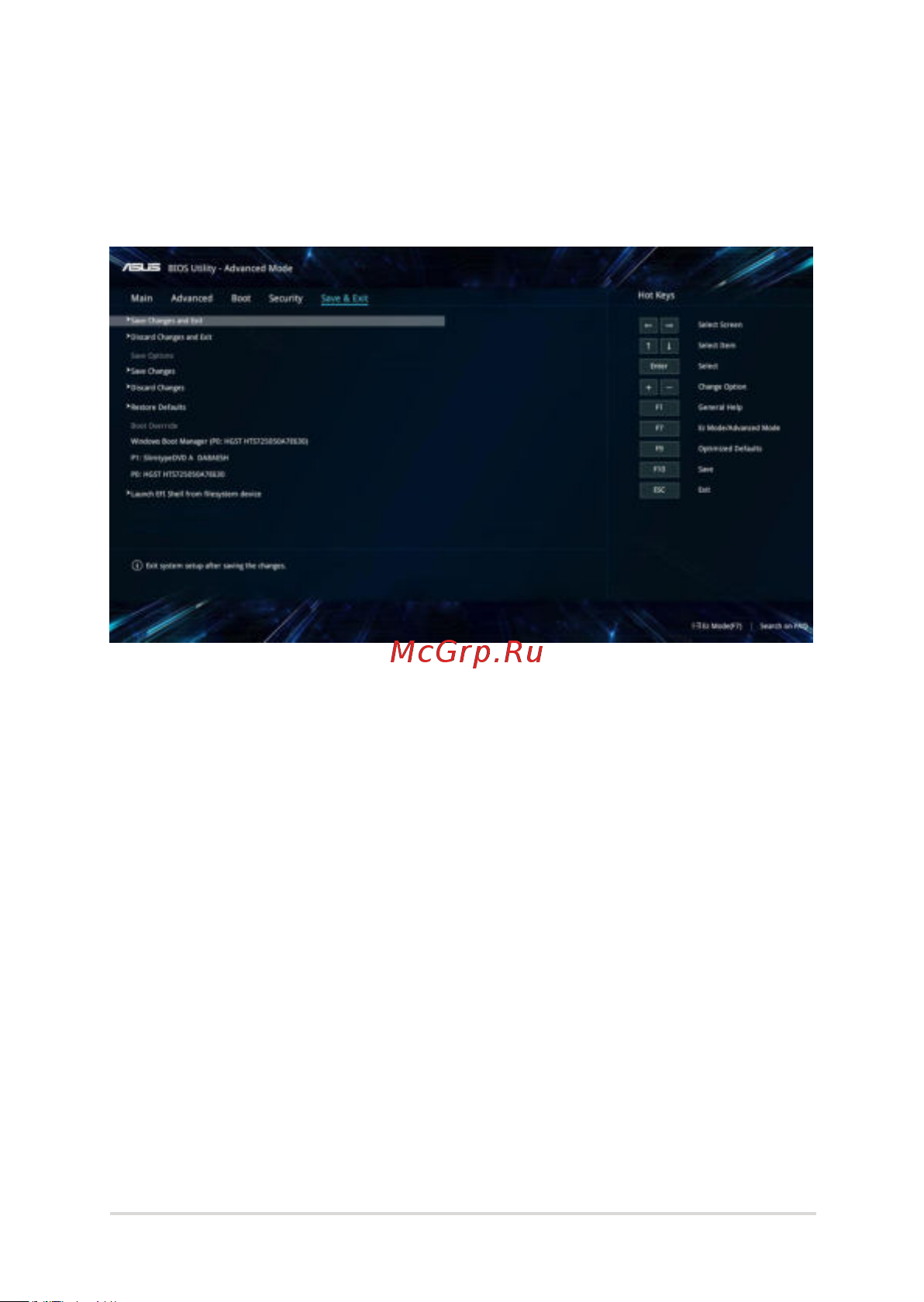 Asus TUF FX705DU-AU035T [69/102] Сохранить и выйти
