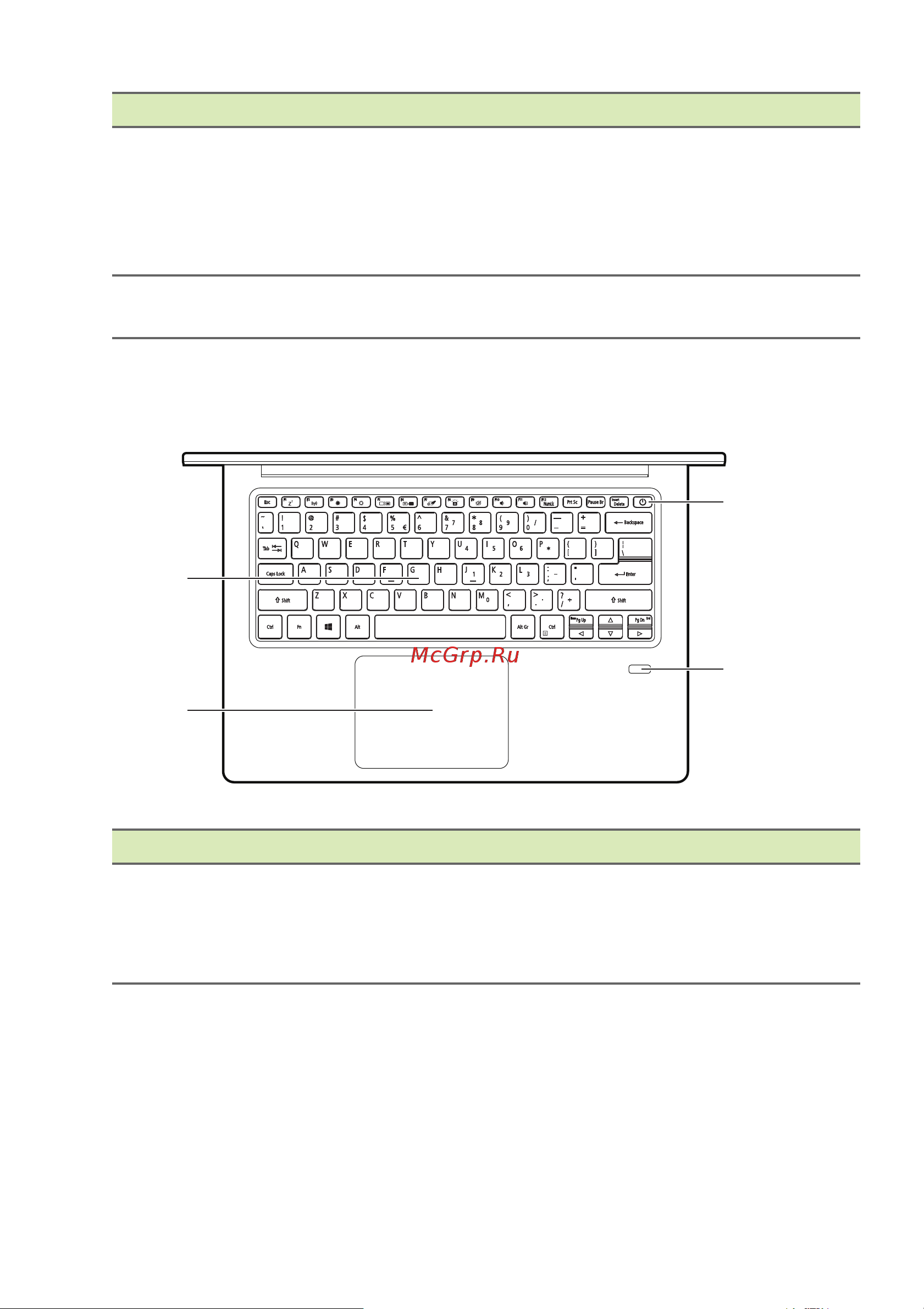 Acer Swift SF314-58G-78N0 Руководство по эксплуатации онлайн [11/89] 771227