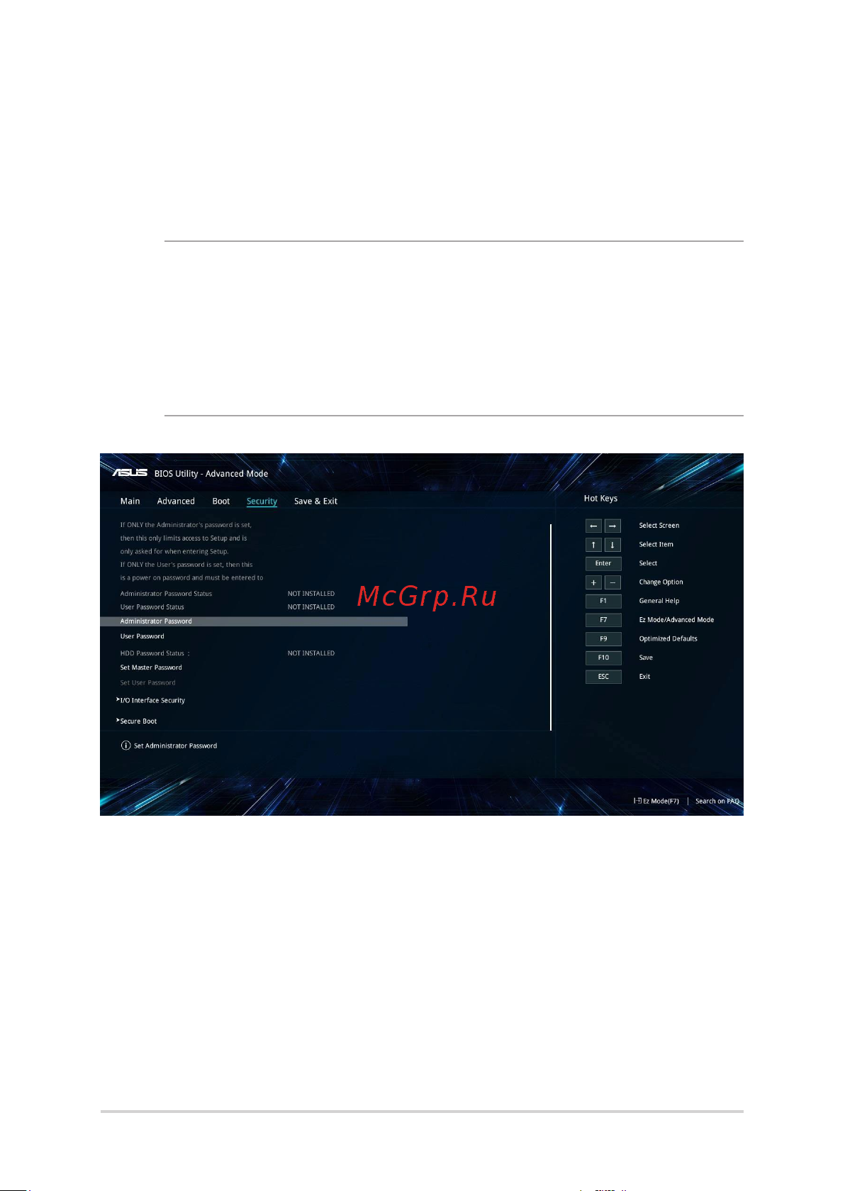 Asus UX333FA-A3018T 90NB0JV1-M00630 [71/104] Безопасность