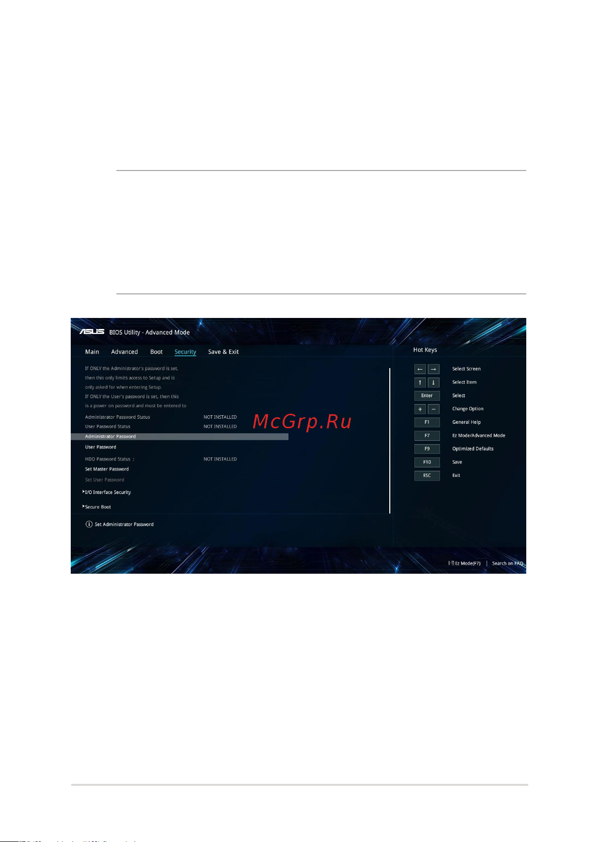 Asus TUF Gaming FX505DD-AL045T 90NR02C2-M02840 [67/102] Безопасность