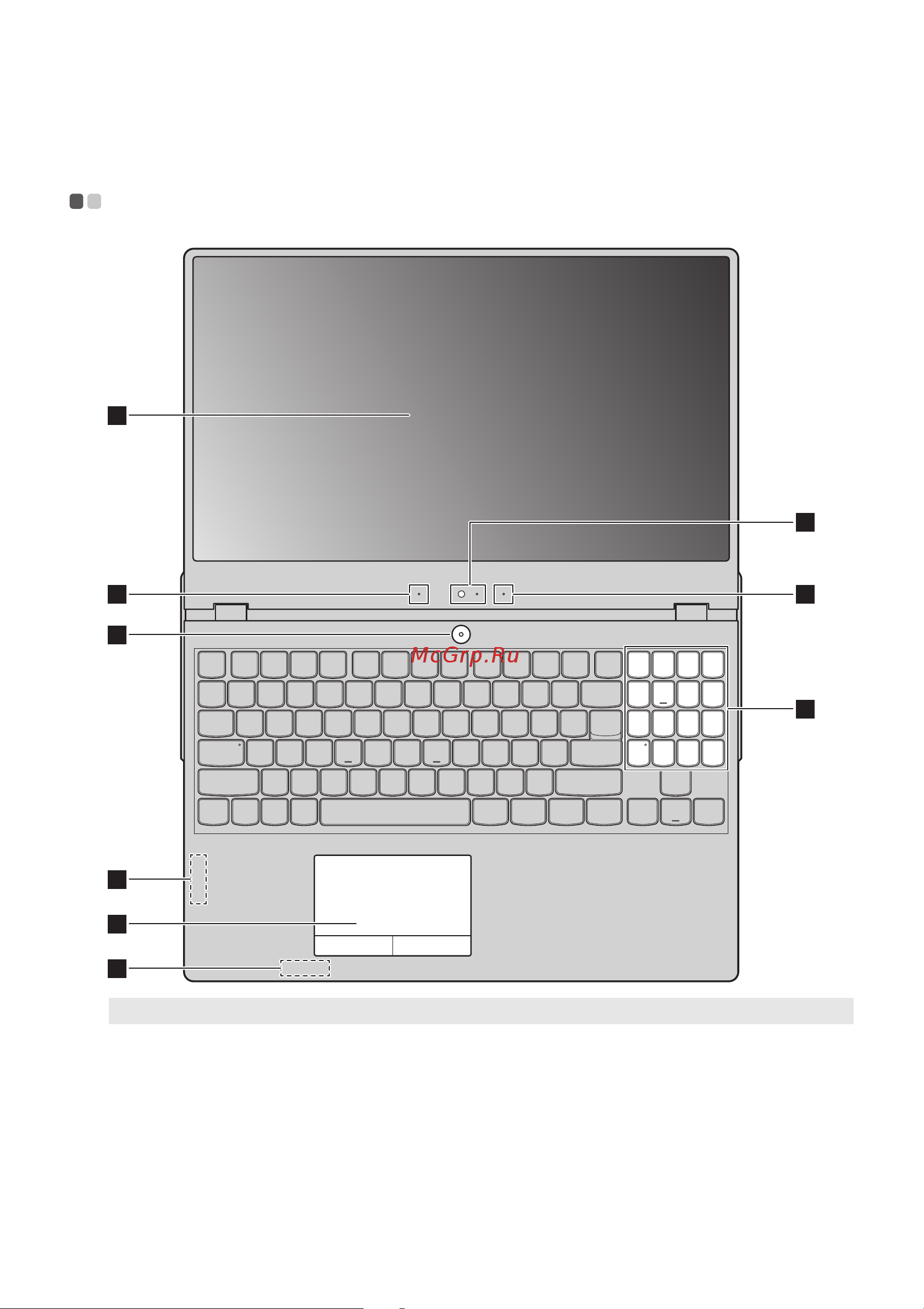 Lenovo Legion Y530(1060) (81LB009BRU) [5/31] Глава 1 общий обзор компьютера