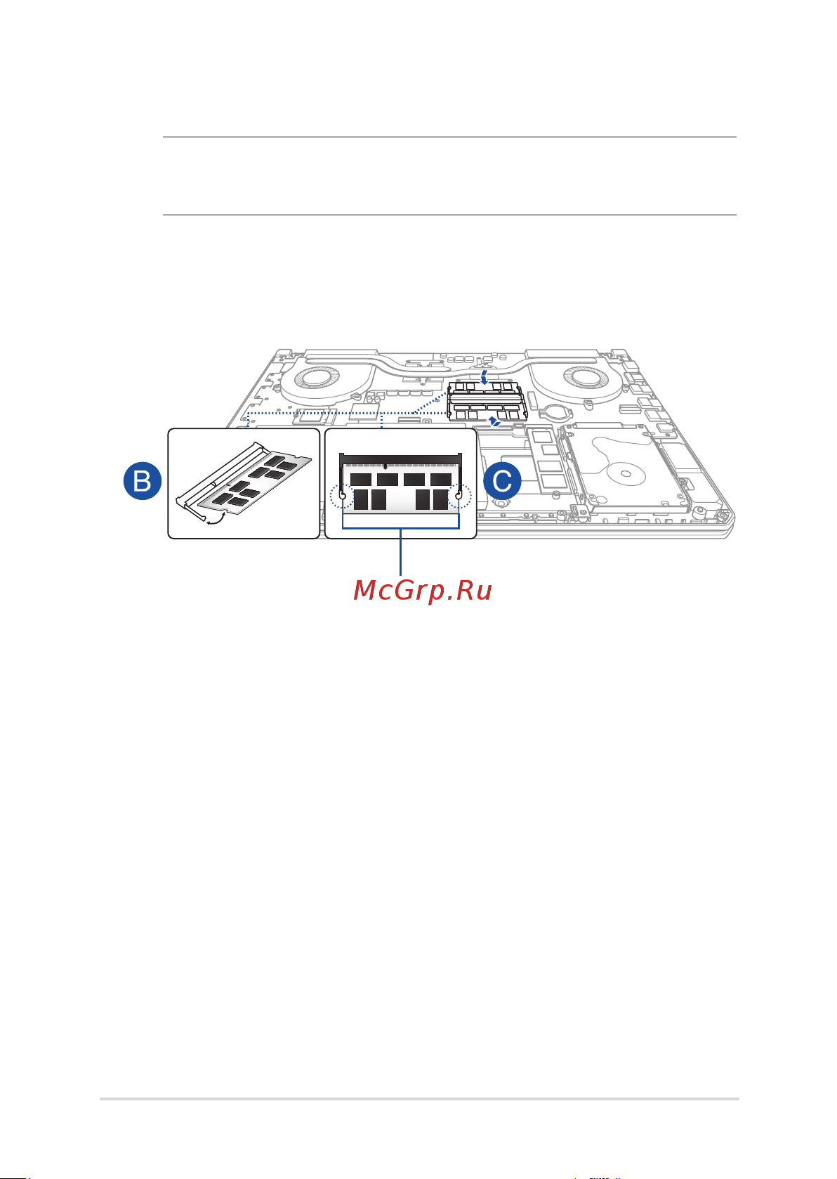 Asus TUF Gaming FX504GD-E41027 [79/116] A снимите крышку отсека
