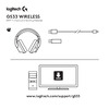 Logitech G G533 Wireless Руководство по эксплуатации