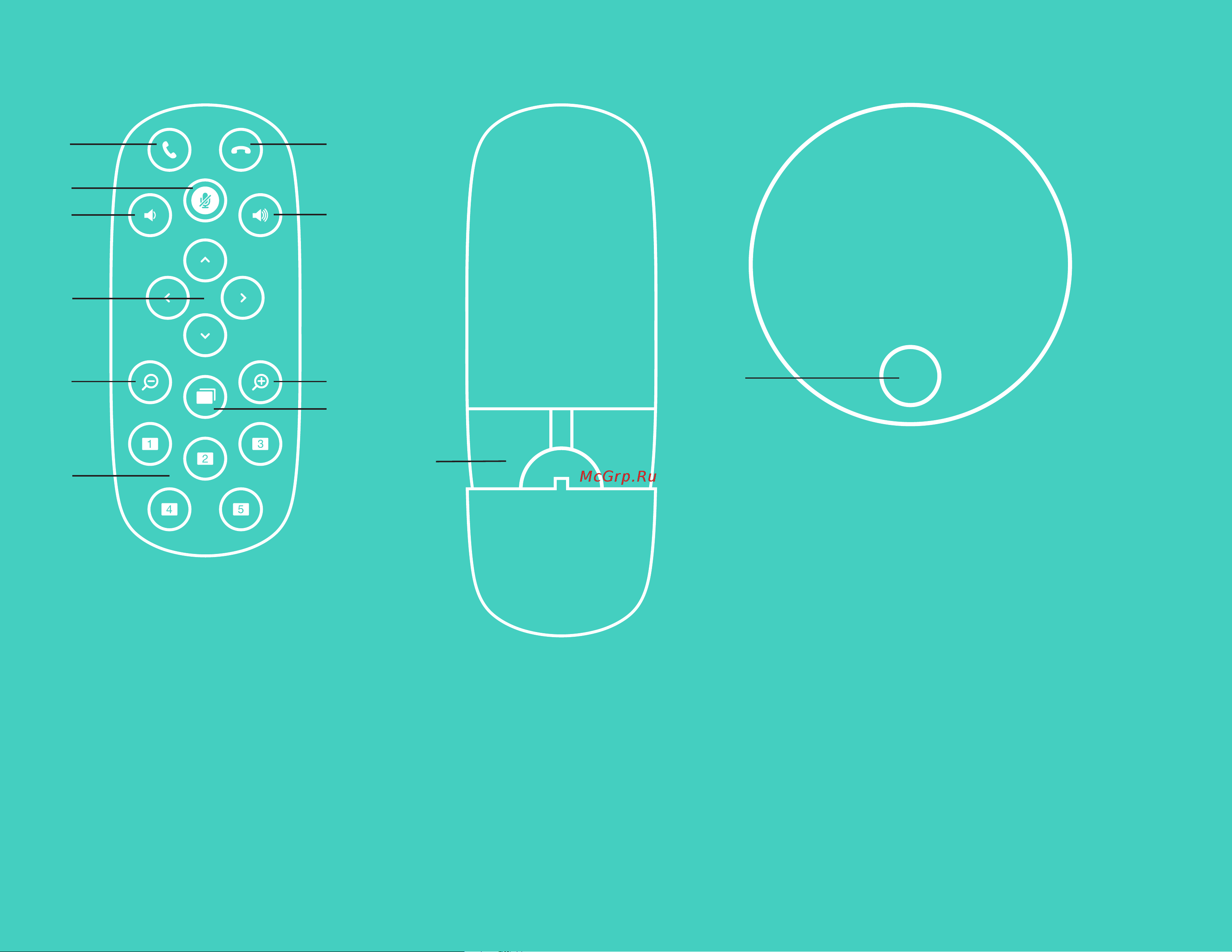 Logitech Conference Cam GROUP [63/264] Externe microfoons en uitbreidingsmicrofoons