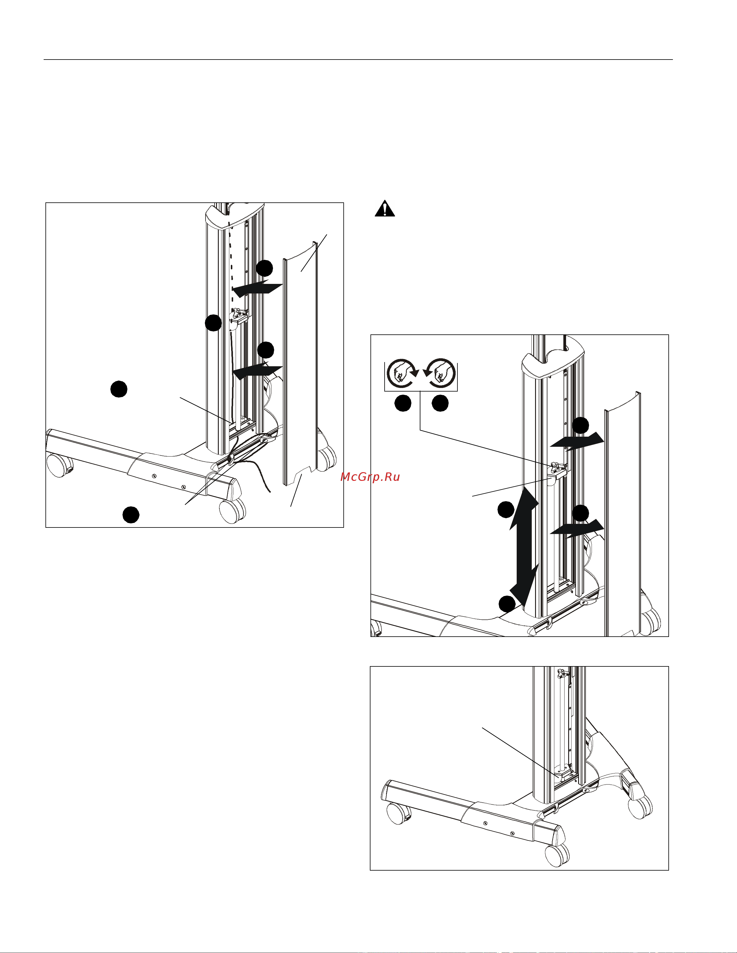 Nec Mobile Single Trolley PDMHM-L [10/12] Cable hooks