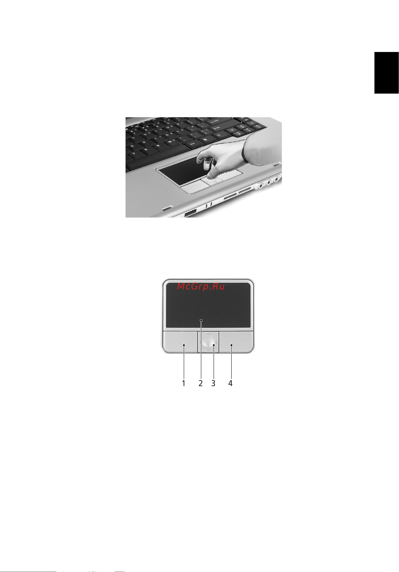 Acer Aspire 1690 ddr2 [19/78] Сенсорная панель