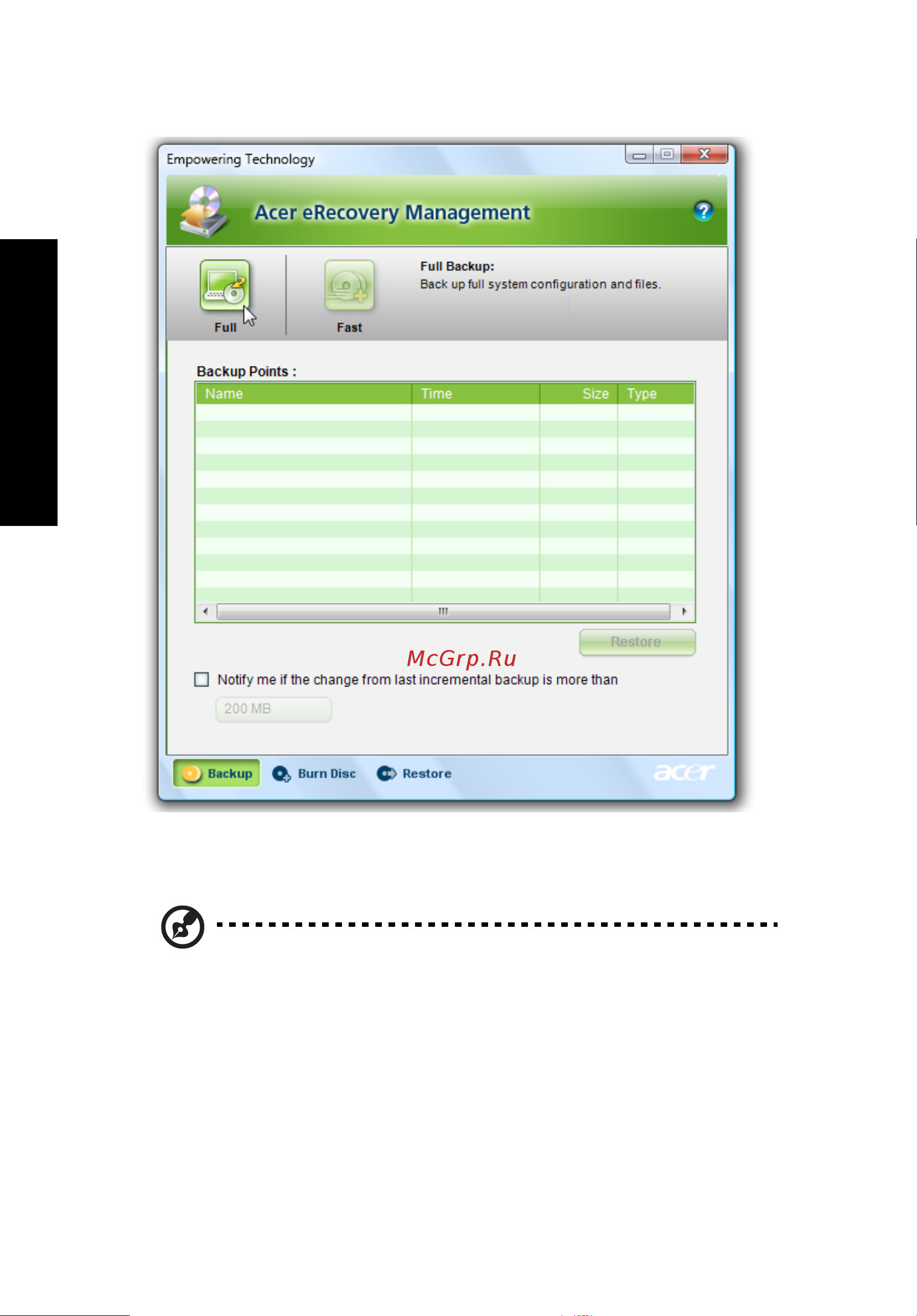 Acer Aspire 5920G [36/123] Empowering technology