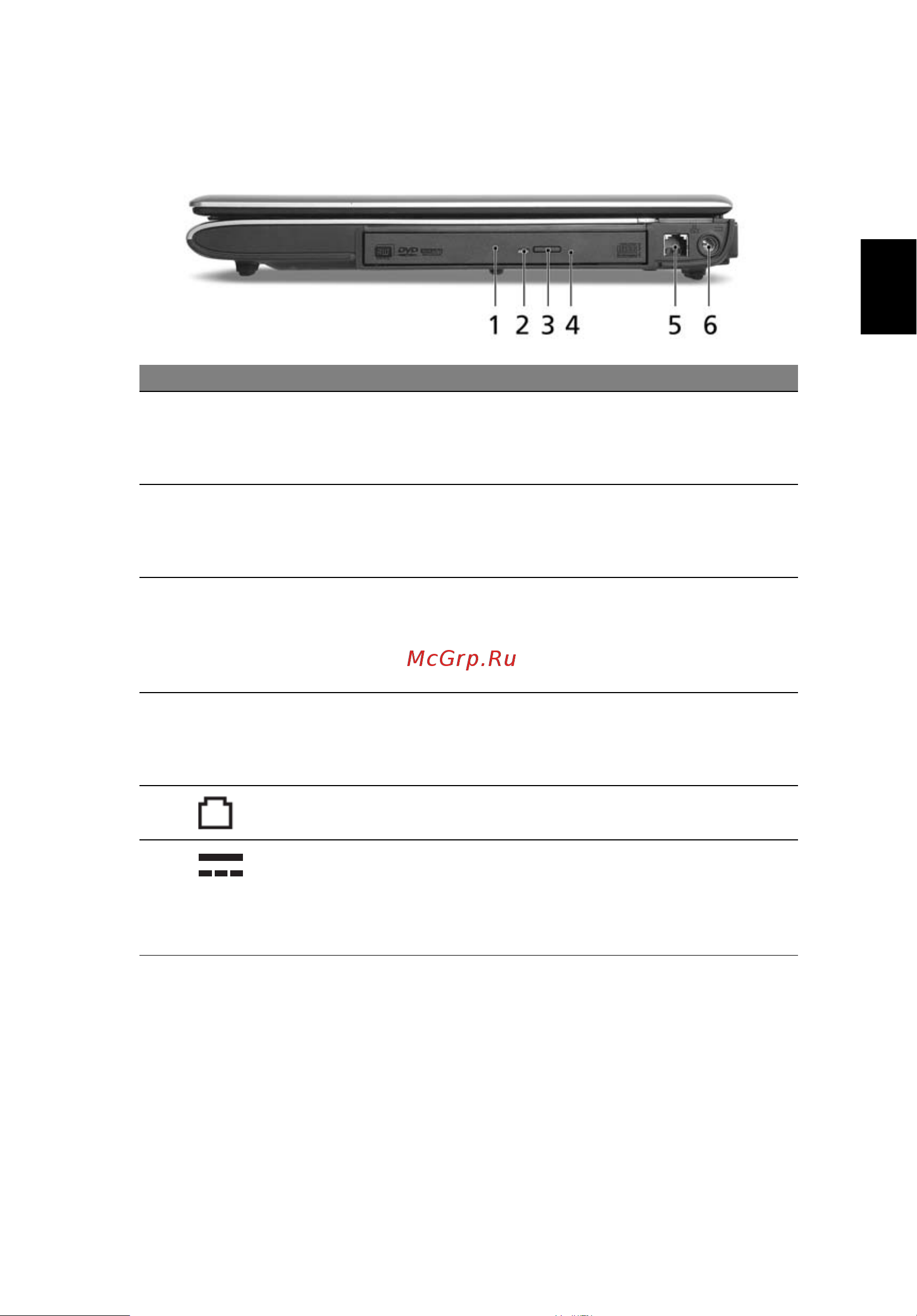 Acer Extensa 4010 [41/119] Вид справа