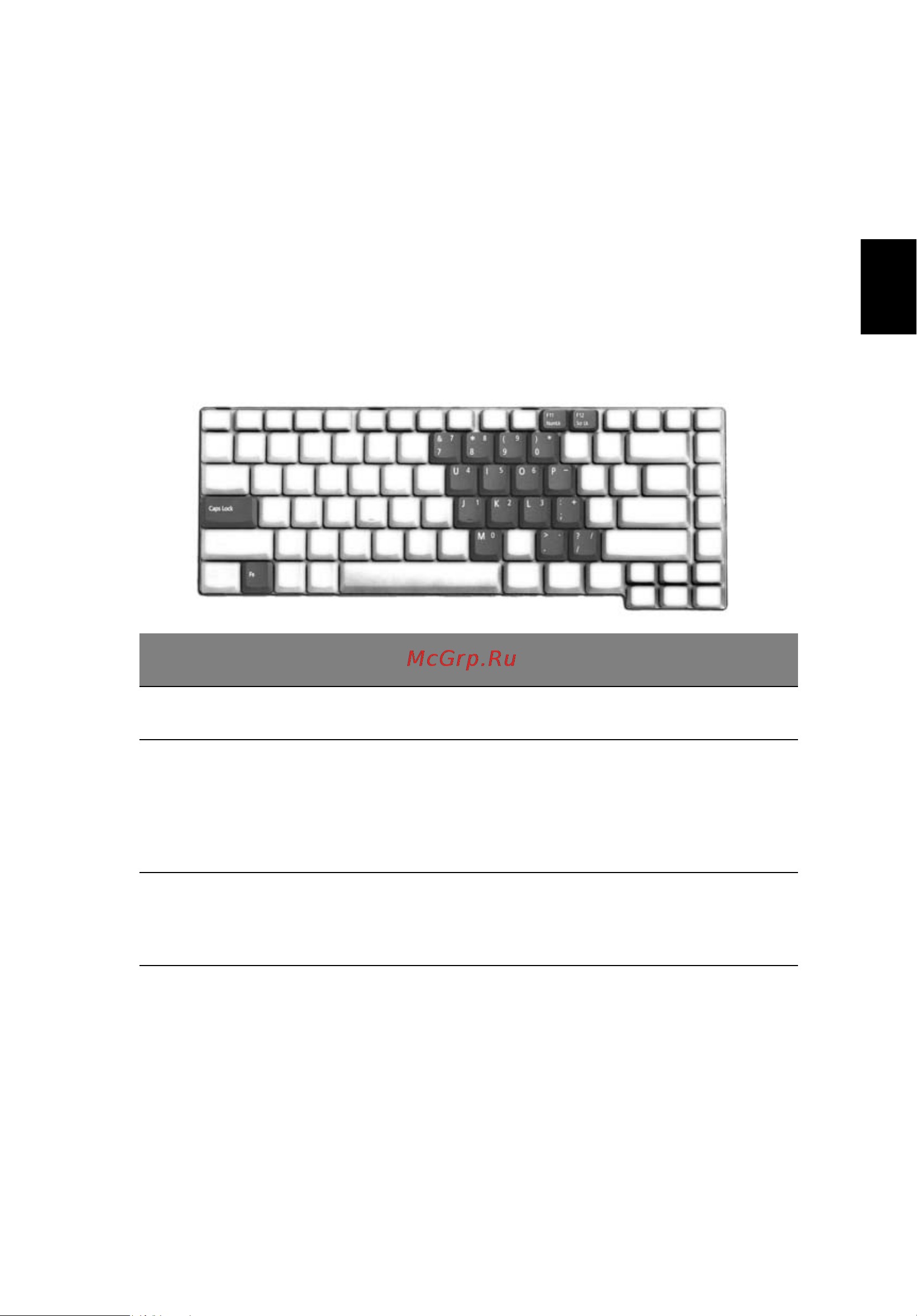 Acer Extensa 4010 [53/119] Использование клавиатуры