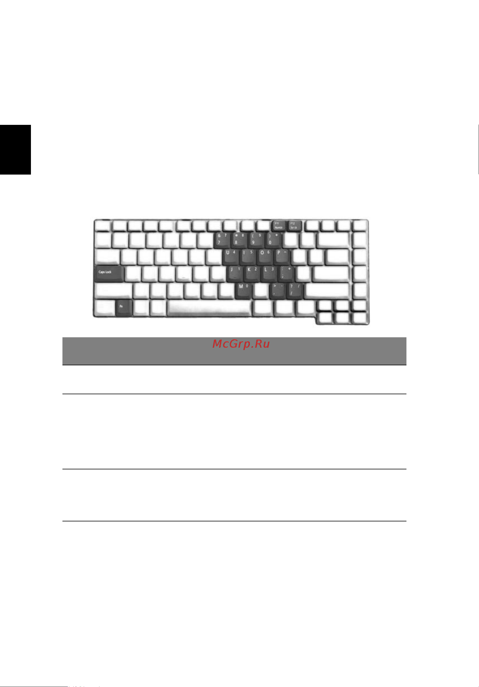 Acer Extensa 5410 [54/116] Использование клавиатуры