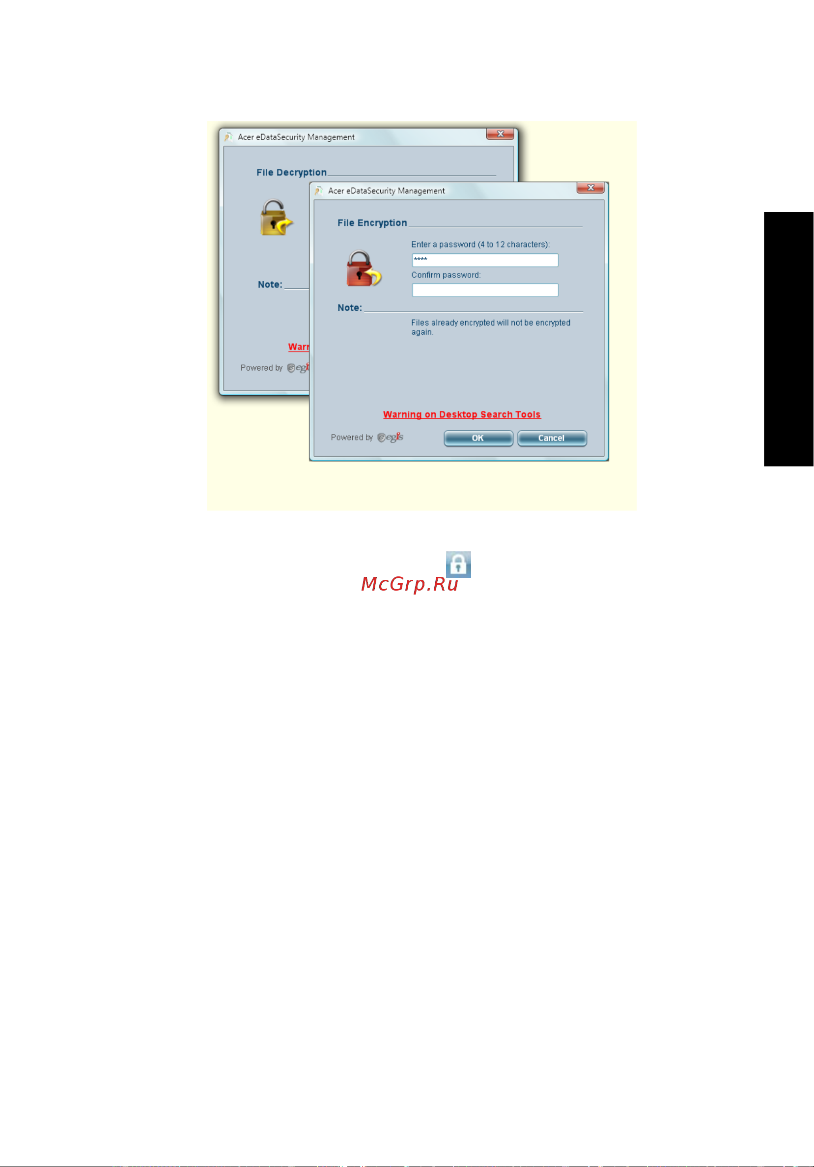 Acer Extensa 5510 [31/129] Acer elock management
