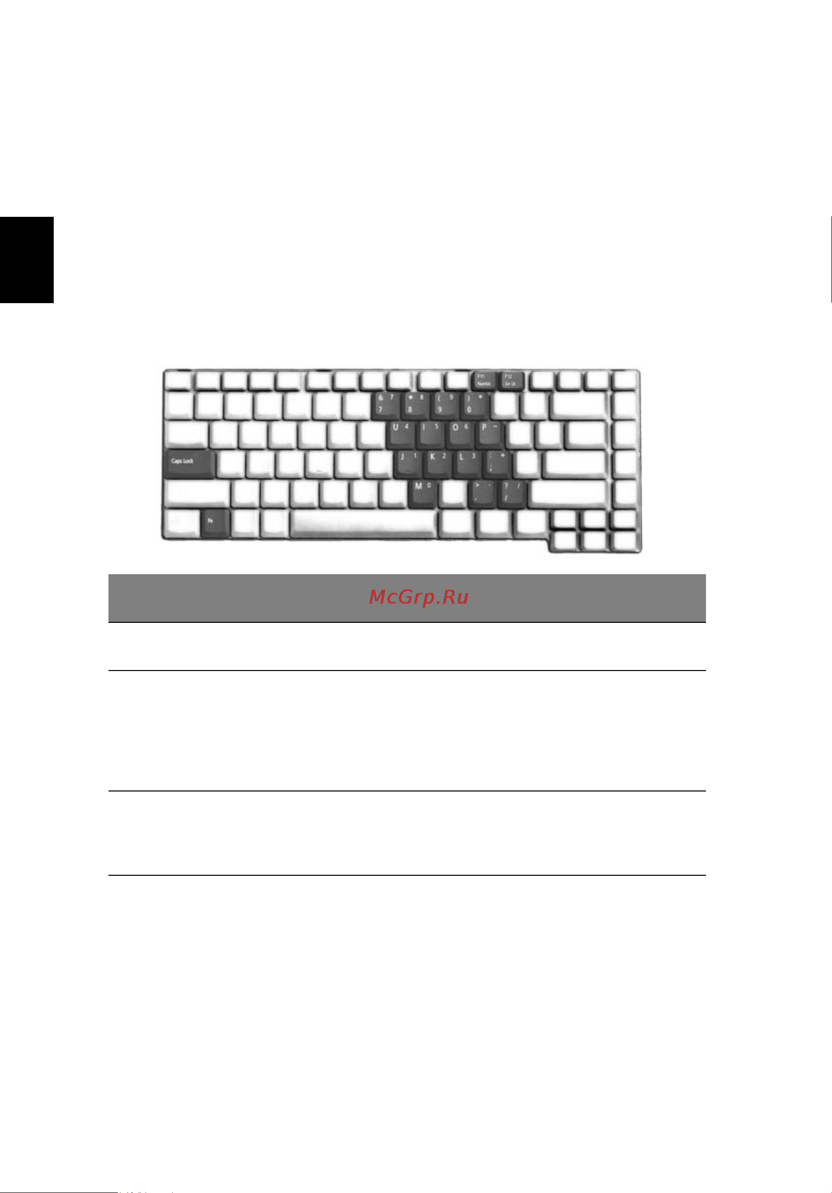 Acer Extensa 5510z [56/129] Использование клавиатуры