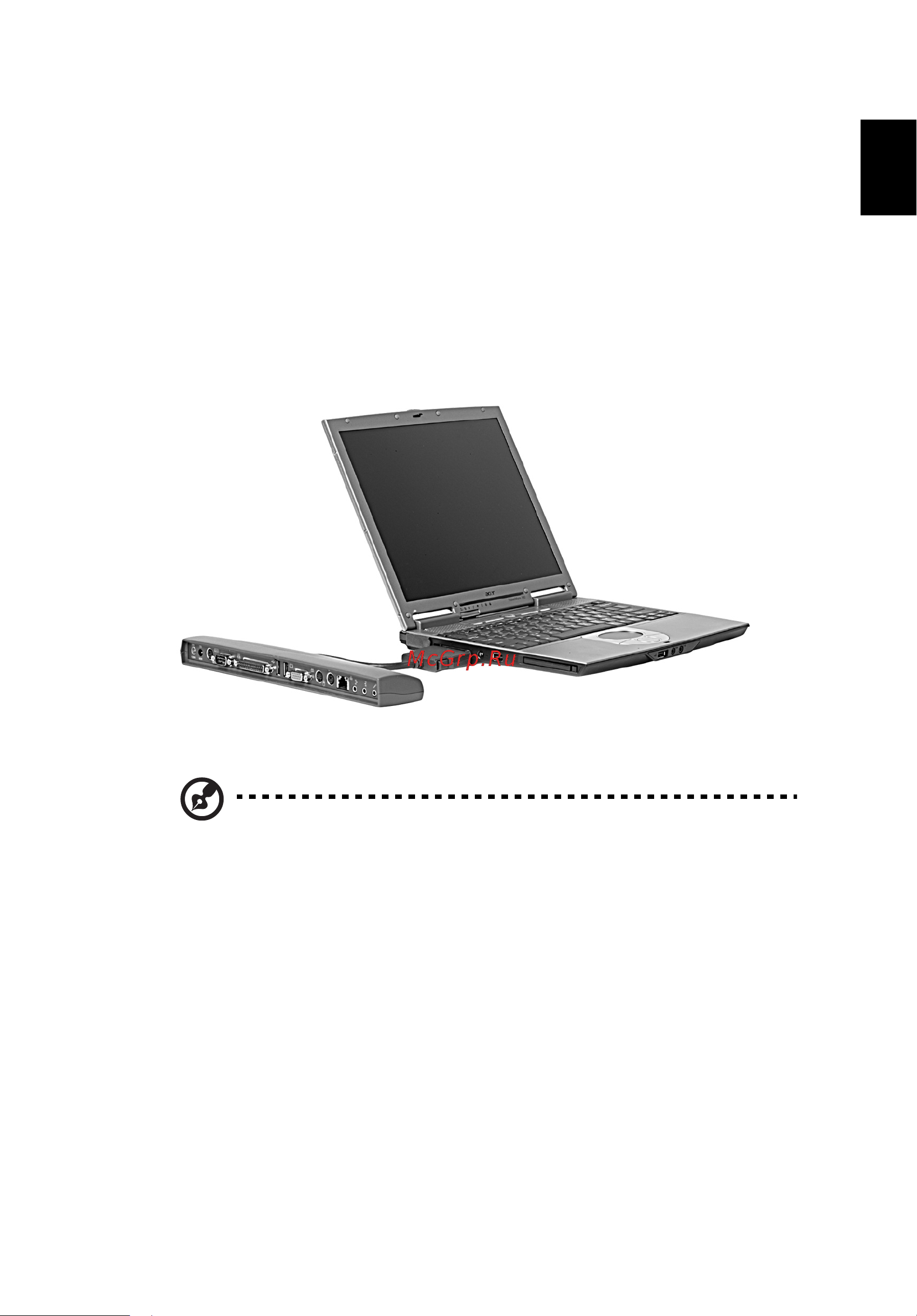 Acer Travelmate 380 [49/88] Устройства расширения портов