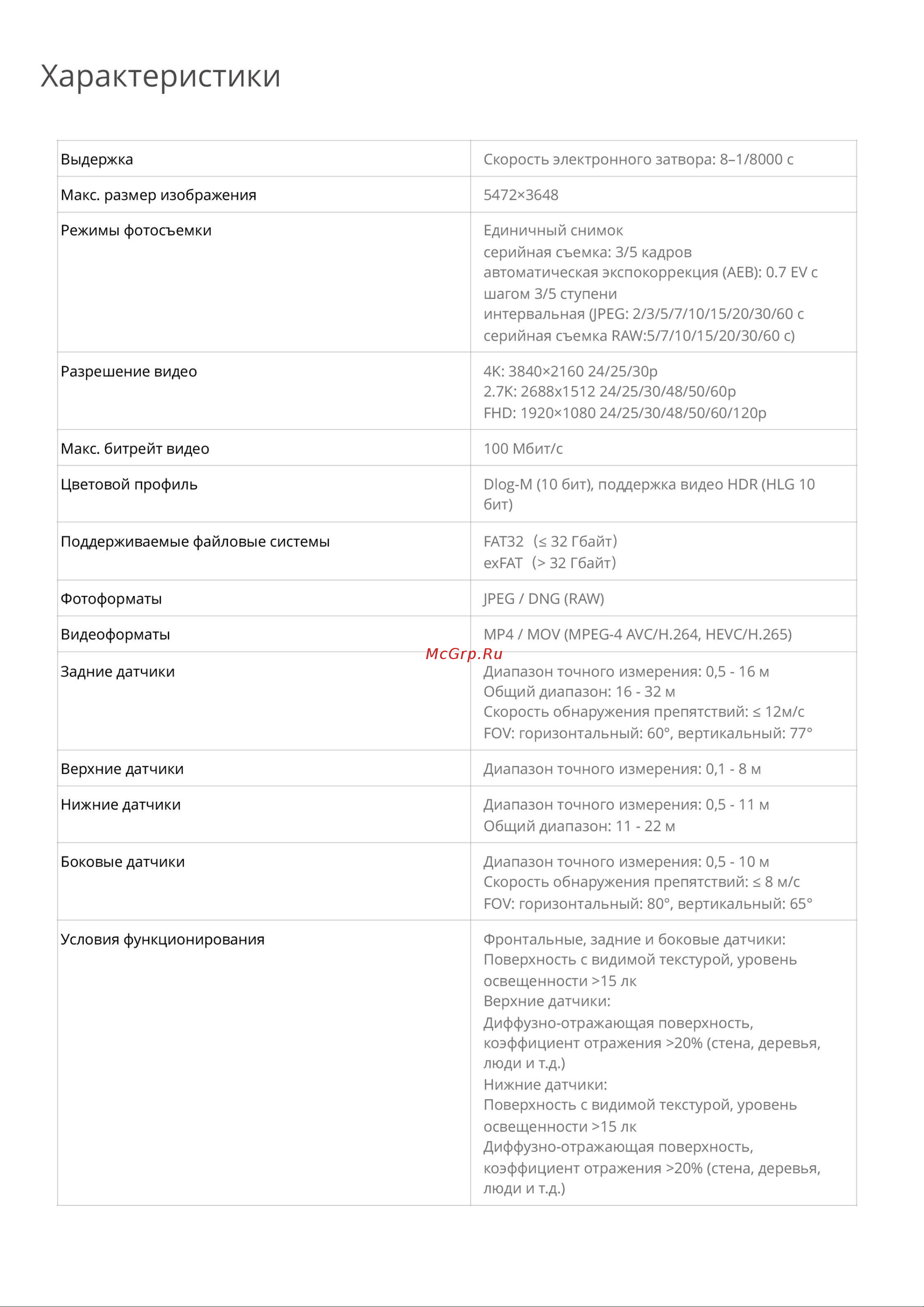 DJI Mavic 2 Pro + Smart Controller Руководство по эксплуатации онлайн [11/16] 771471