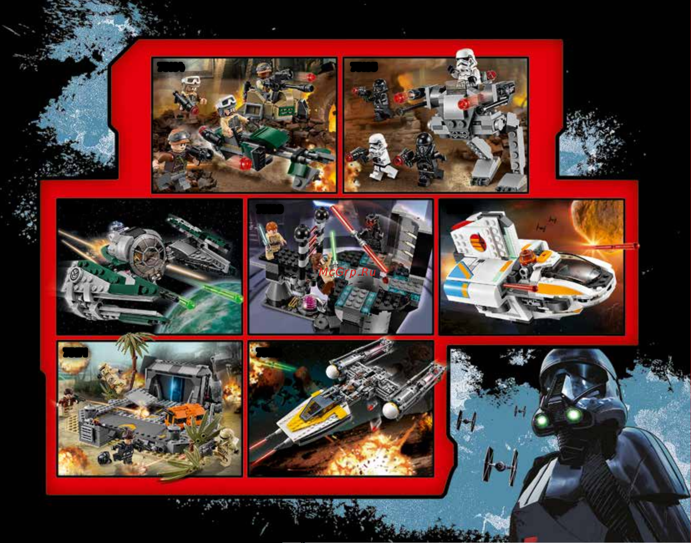 Lego Star Wars 75174 Побег из пустыни Руководство по эксплуатации онлайн [62/68] 771549