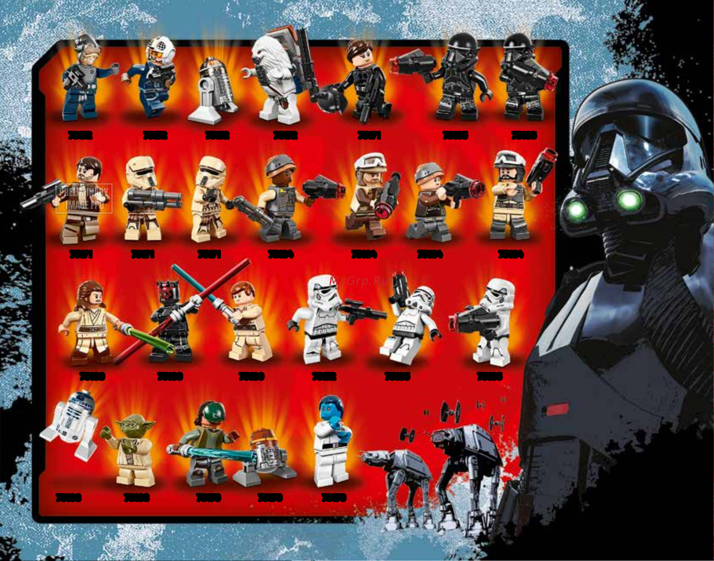 Lego Star Wars 75174 Побег из пустыни Руководство по эксплуатации онлайн [63/68] 771549