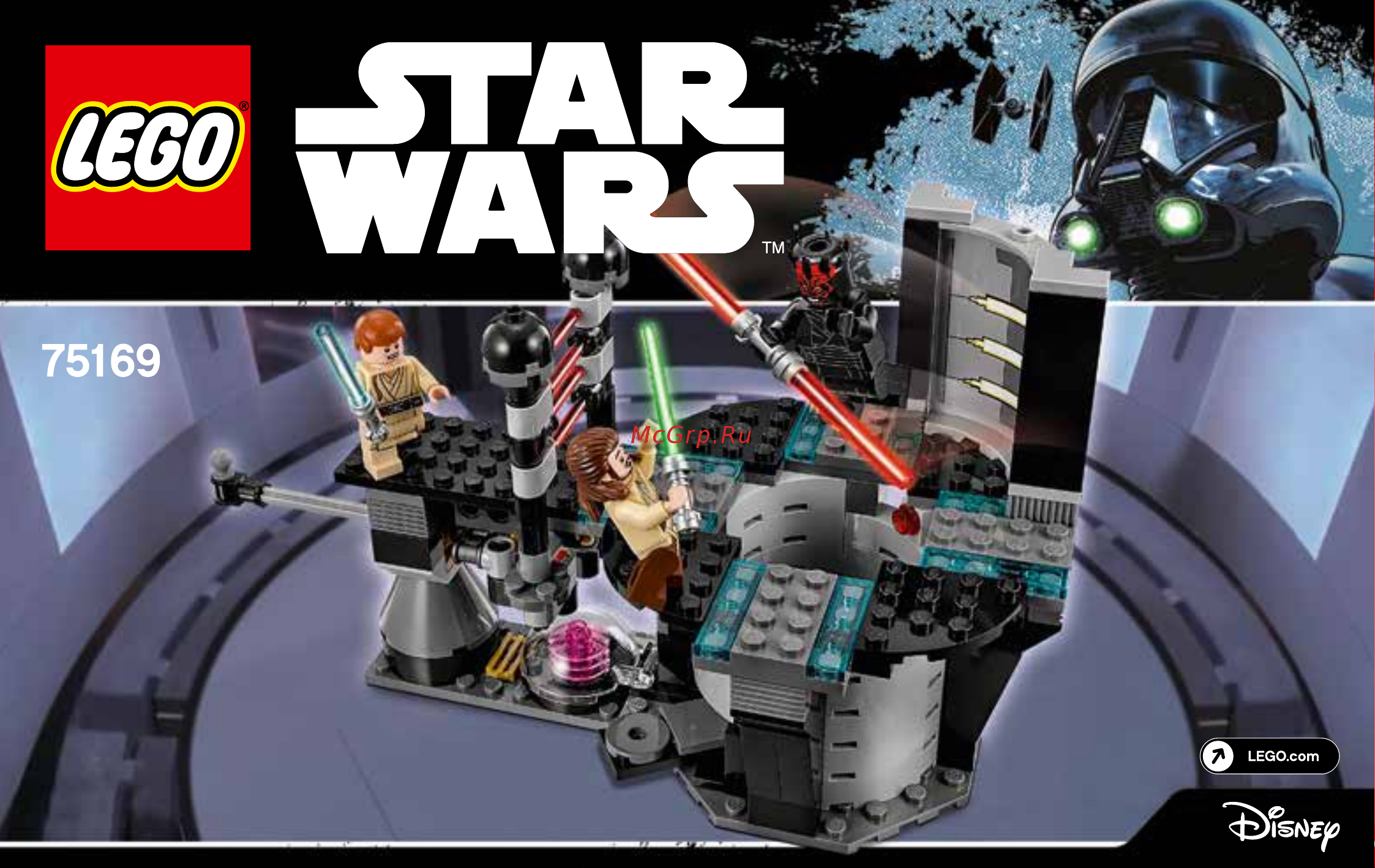 Lego Star Wars 75169 Дуэль на Набу Руководство по эксплуатации онлайн