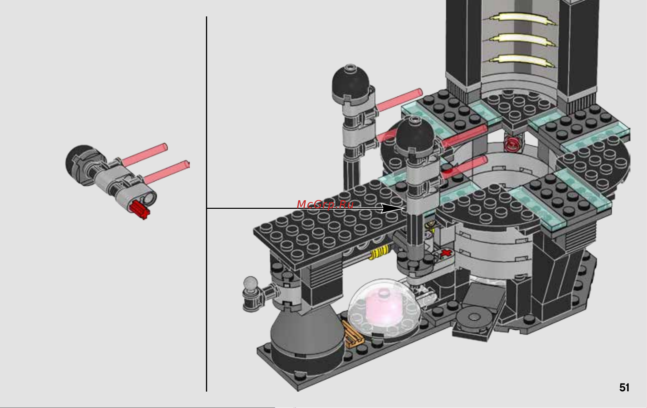 Lego Star Wars 75169 Дуэль на Набу Руководство по эксплуатации онлайн [51/60] 771550