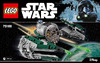 Lego Star Wars 75168 Звёздный истребитель Йоды Руководство по эксплуатации