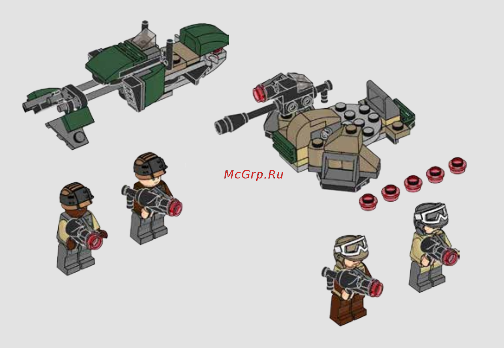 Lego Star Wars 75164 Боевой набор Повстанцев Руководство по эксплуатации онлайн [30/36] 771553