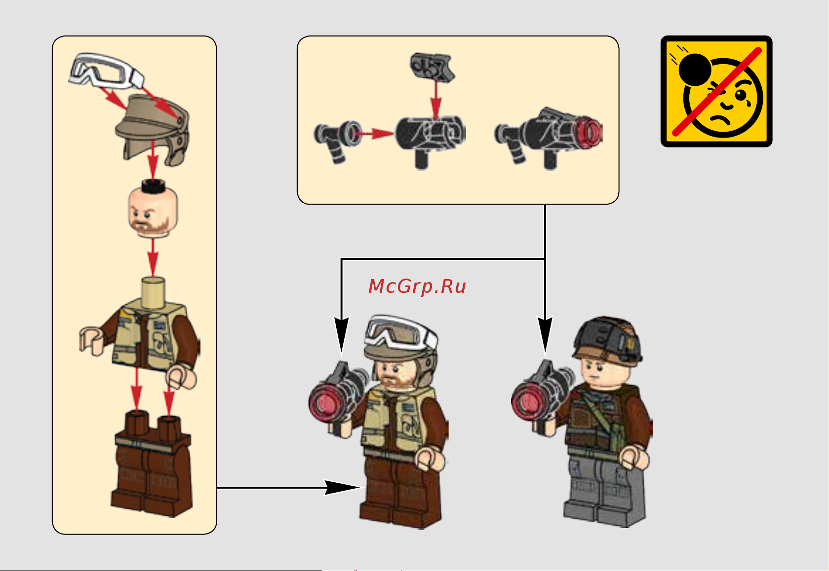 Lego Star Wars 75164 Боевой набор Повстанцев Руководство по эксплуатации онлайн [4/36] 771553