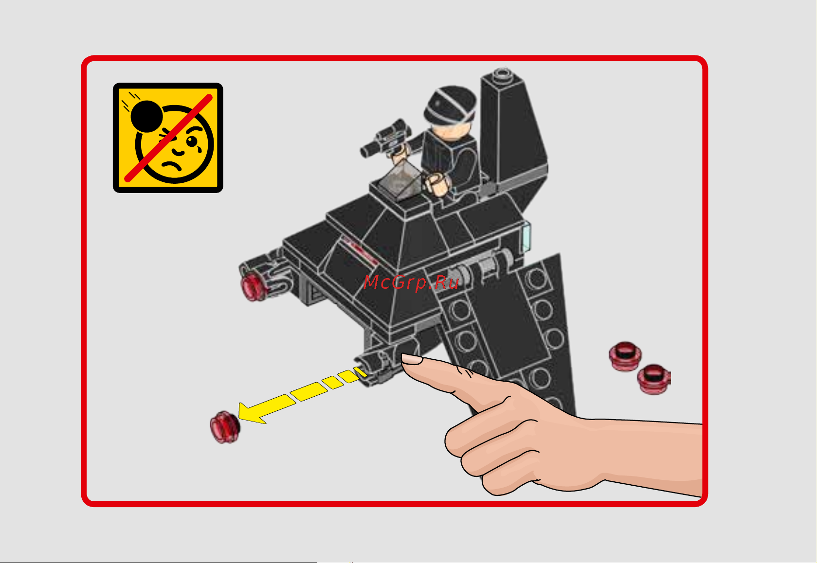 Lego Star Wars 75163 Микроистребитель Имперский шаттл Кренника Руководство по эксплуатации онлайн [26/32] 771555