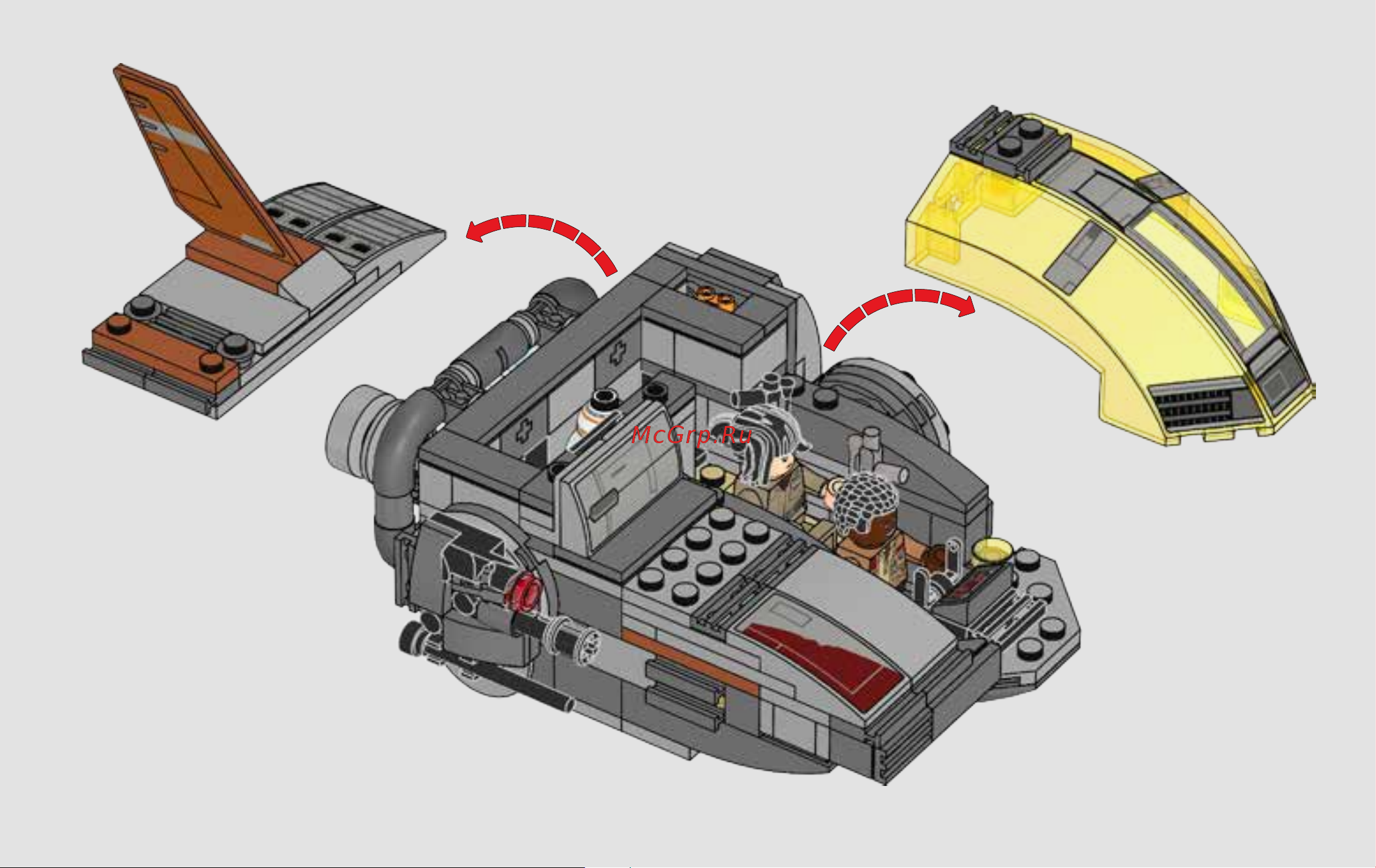 Lego Star Wars 75176 Транспортный корабль Сопротивления Руководство по эксплуатации онлайн [77/84] 771556