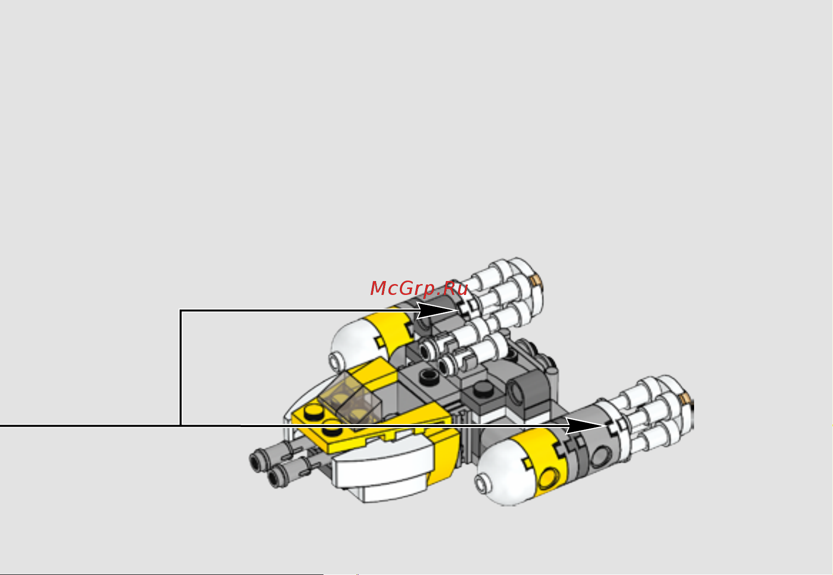 Lego Star Wars 75162 Микроистребитель типа Y Руководство по эксплуатации онлайн [24/32] 771557