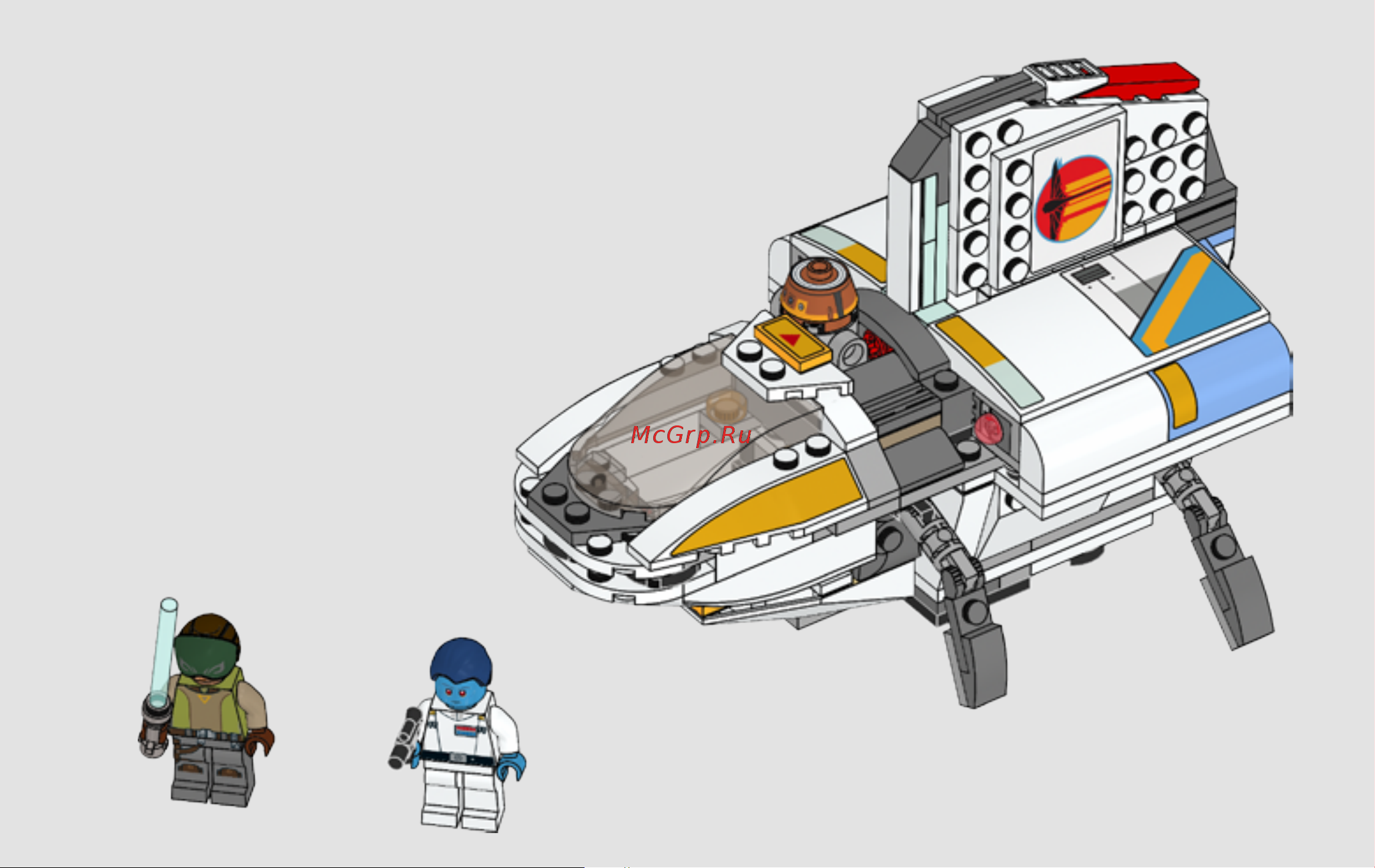 Lego Star Wars 75170 Фантом Руководство по эксплуатации онлайн [61/68] 771559