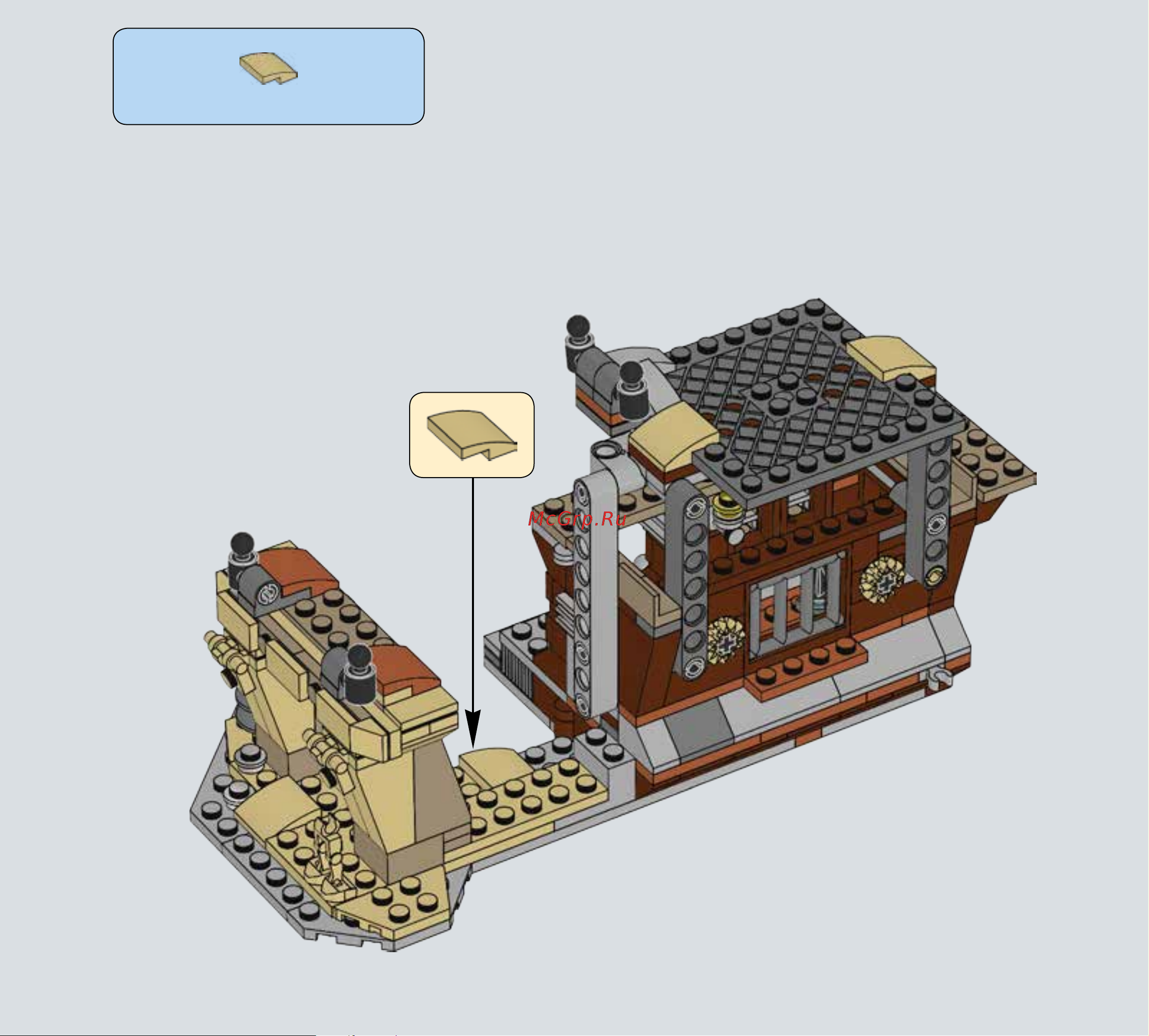 Lego Star Wars 75148 Столкновение на Джакку Руководство по эксплуатации онлайн [87/99] 771560