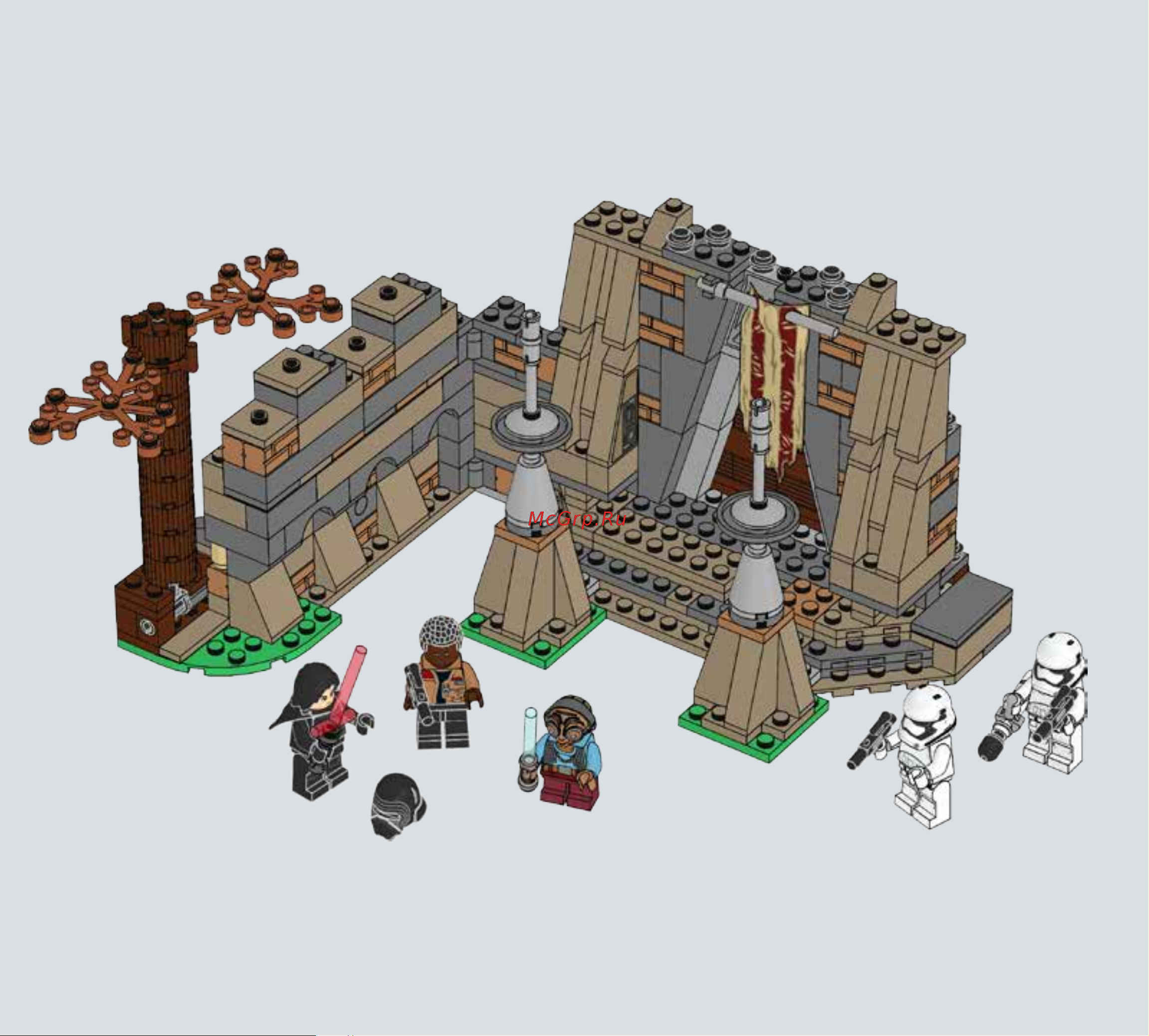 Lego Star Wars 75139 Сражение на планете Такодана Руководство по эксплуатации онлайн [70/75] 771564