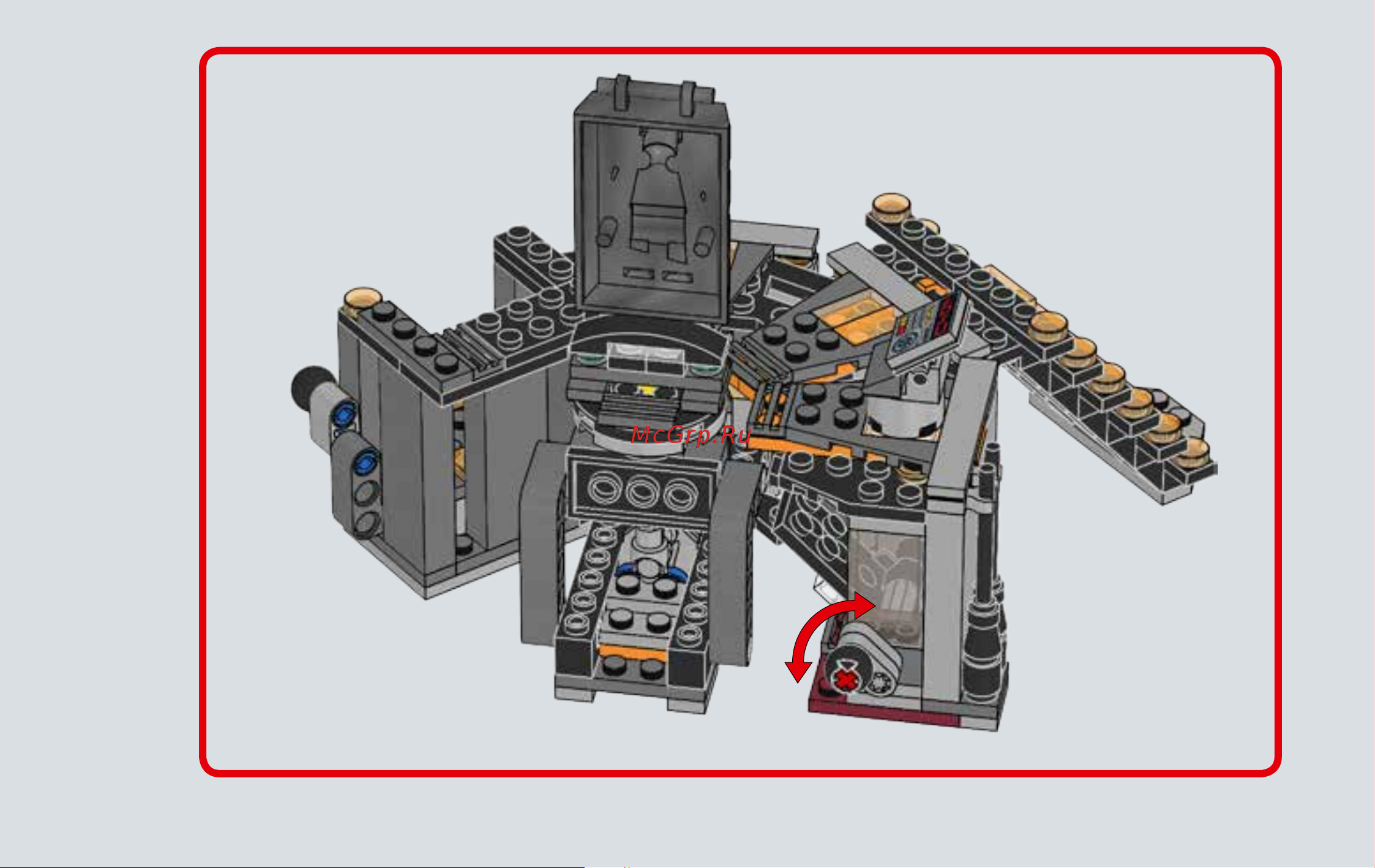 Lego Star Wars 75137 Камера карбонитной заморозки Руководство по эксплуатации онлайн [61/67] 771568