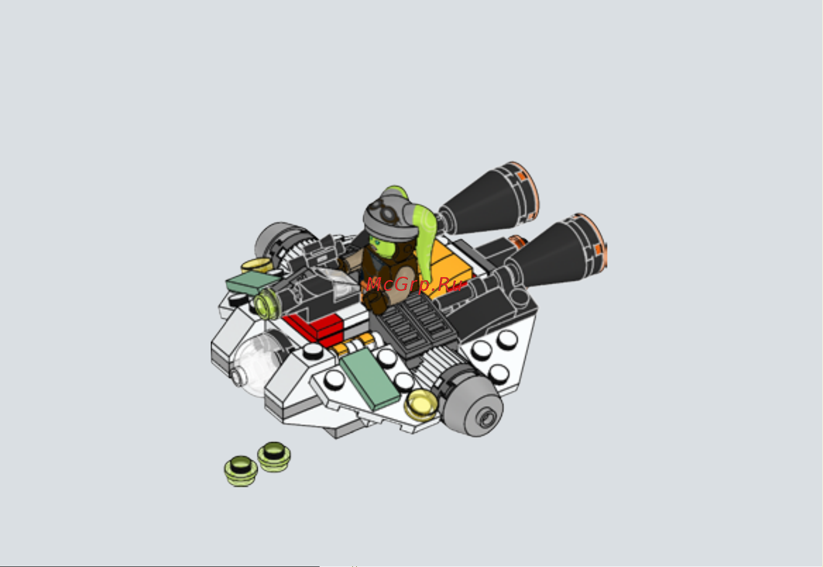 Lego Star Wars 75127 Призрак Руководство по эксплуатации онлайн [28/32] 771576