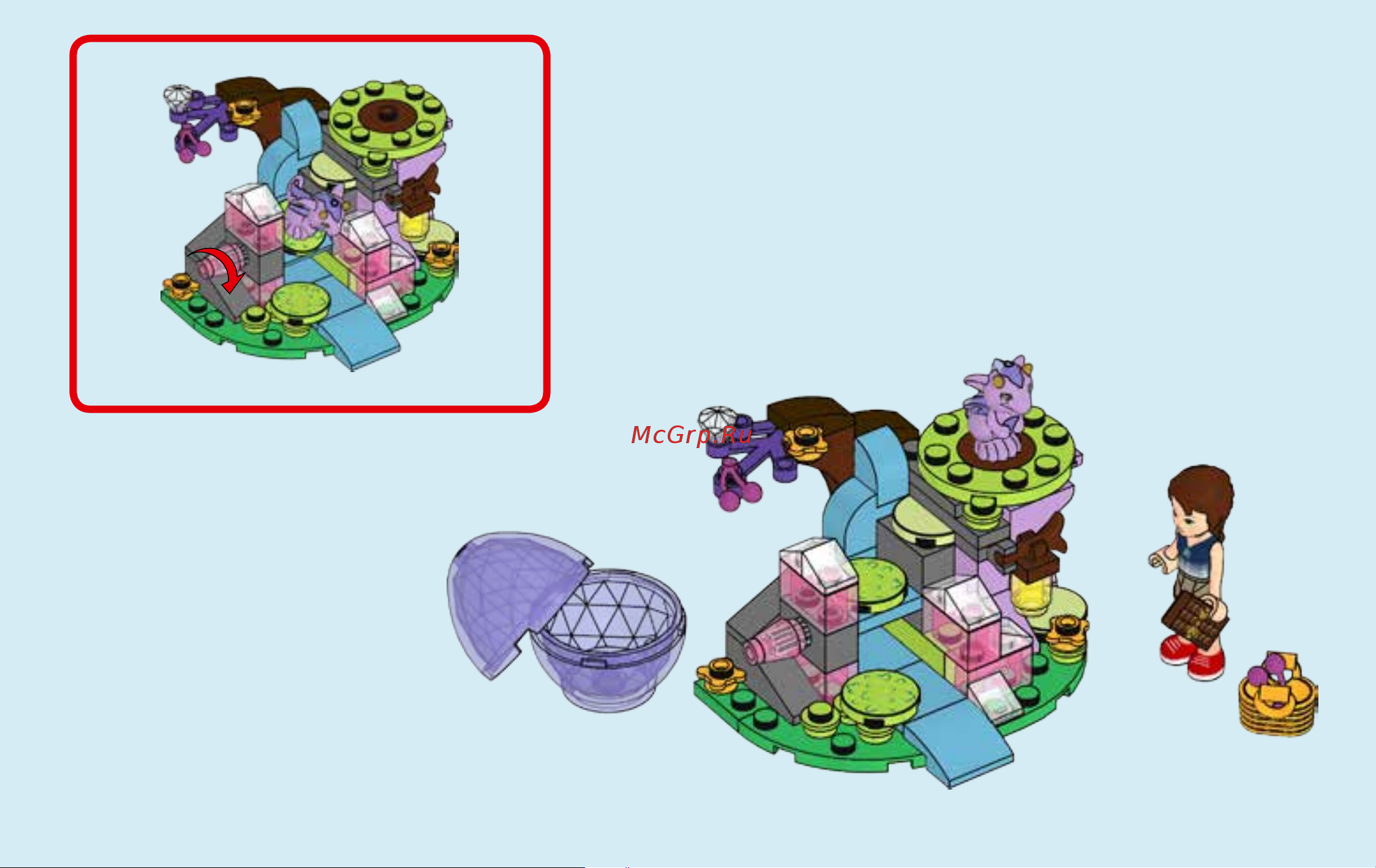 Lego Elves 41171 Emily Jones & The Baby Wind Dragon (Эмили Джонс и дракончик ветра) Руководство по эксплуатации онлайн [25/31] 771590