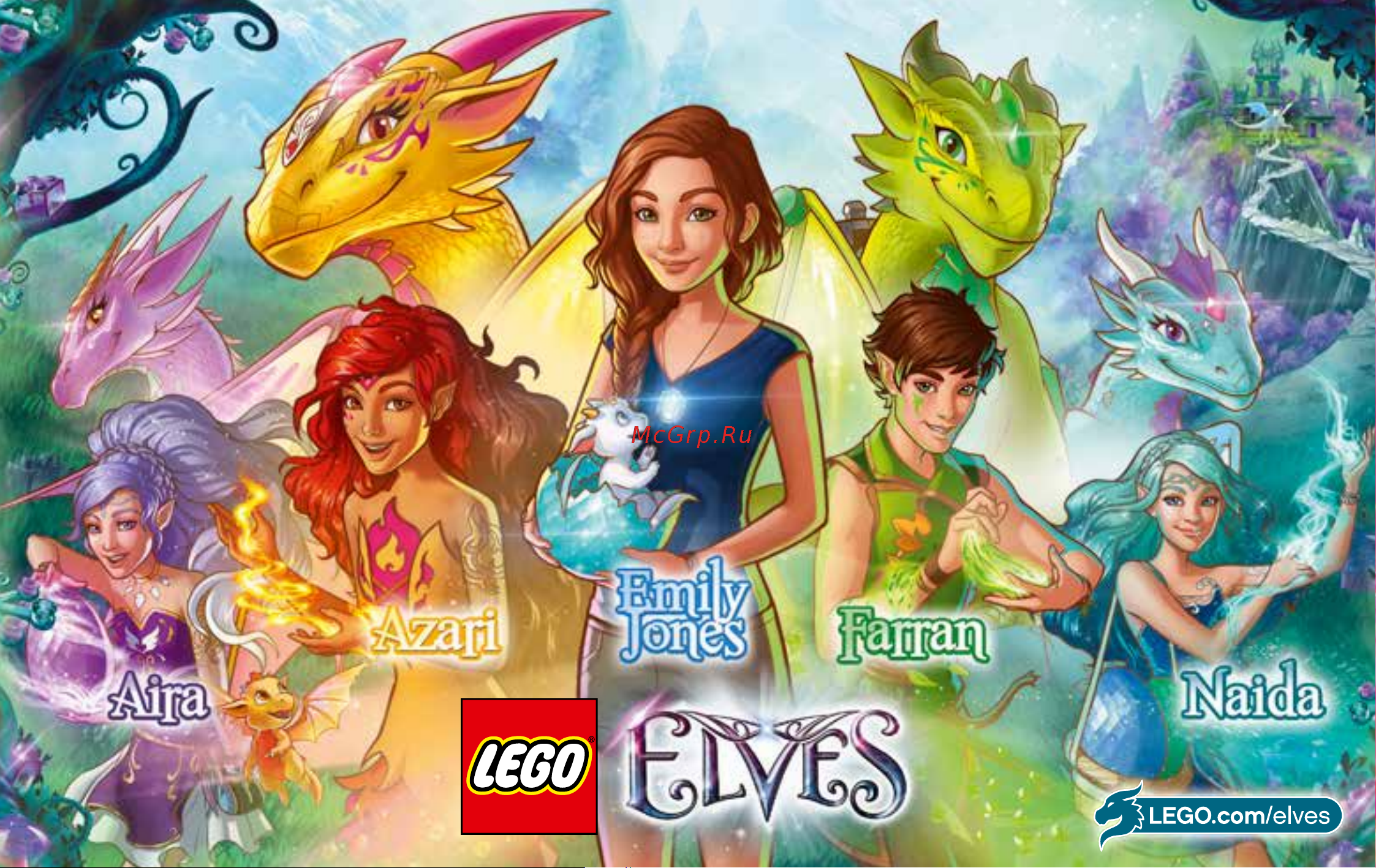 Lego Elves 41171 Emily Jones & The Baby Wind Dragon (Эмили Джонс и дракончик ветра) Руководство по эксплуатации онлайн [27/31] 771590