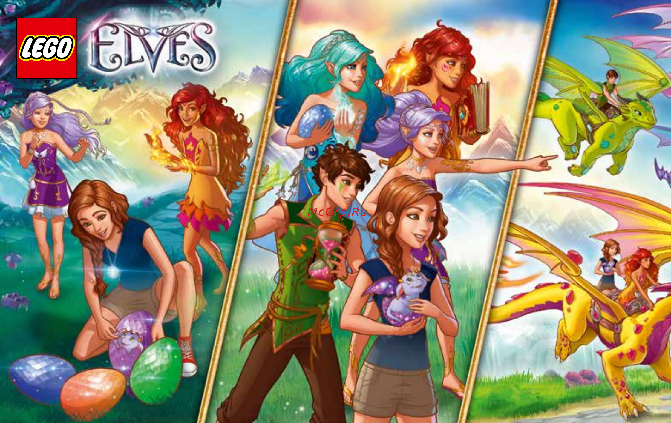 Lego Elves 41171 Emily Jones & The Baby Wind Dragon (Эмили Джонс и дракончик ветра) Руководство по эксплуатации онлайн [28/31] 771590