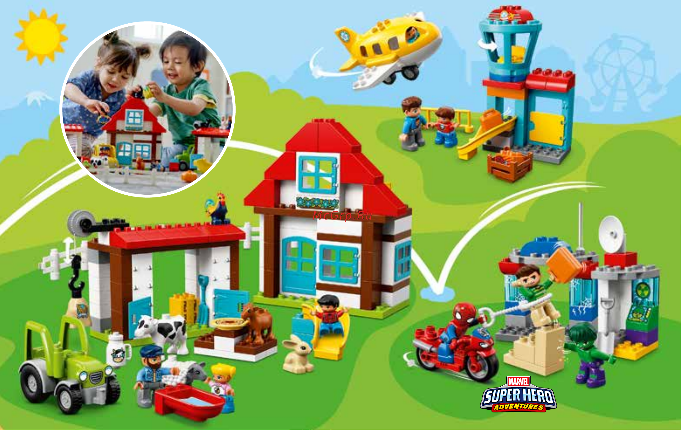 Lego DUPLO 10876 Spider-Man & Hulk Adventures (Приключения Человека-паука и Халка) Руководство по эксплуатации онлайн [3/20] 771592