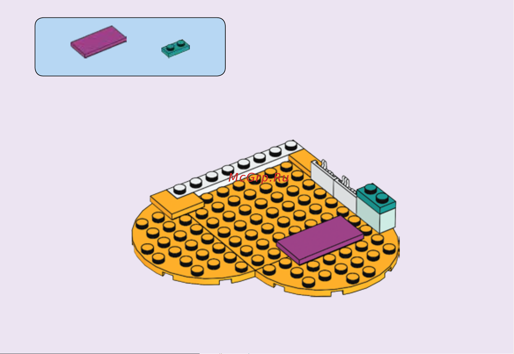 Lego Friends 41341 Andreas Bedroom (Комната Андреа) Руководство по эксплуатации онлайн [11/44] 771609