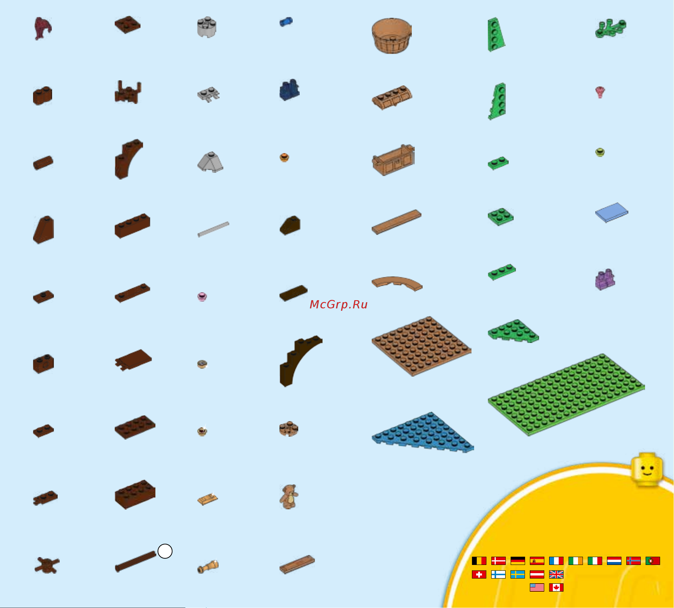 Lego Creator 31078 Treehouse Treasures (В поисках сокровищ) [115/152] 00800 5346 5555 1 800 422 5346
