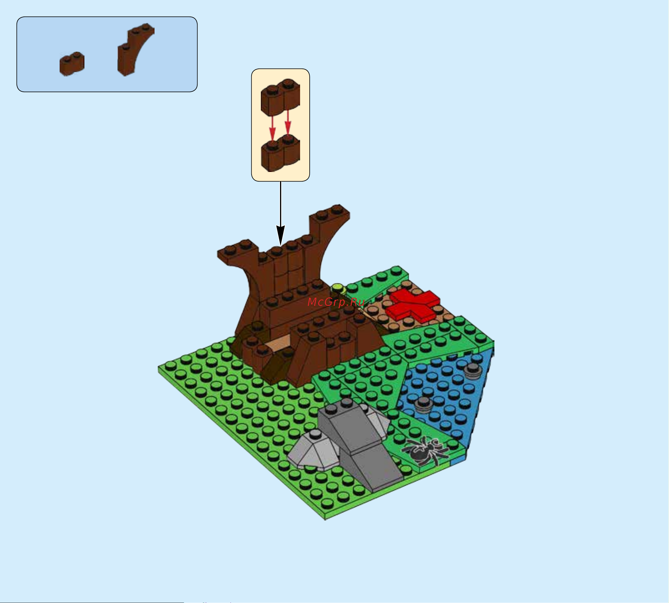 Lego Creator 31078 Treehouse Treasures (В поисках сокровищ) Руководство по эксплуатации онлайн [16/152] 771624