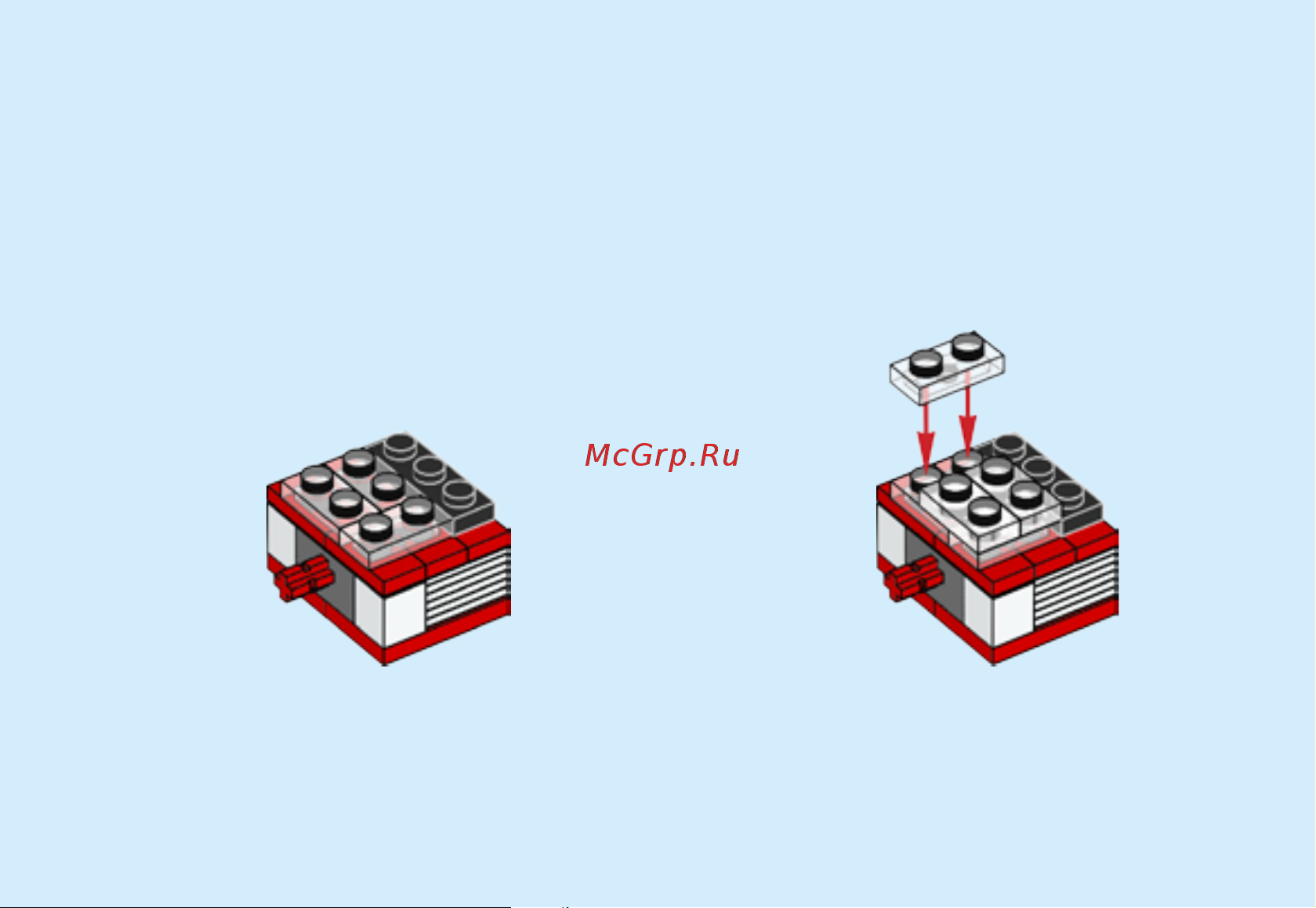 Lego Creator 31055 Red racer (Красная гоночная машина) Руководство по эксплуатации онлайн [11/48] 771627