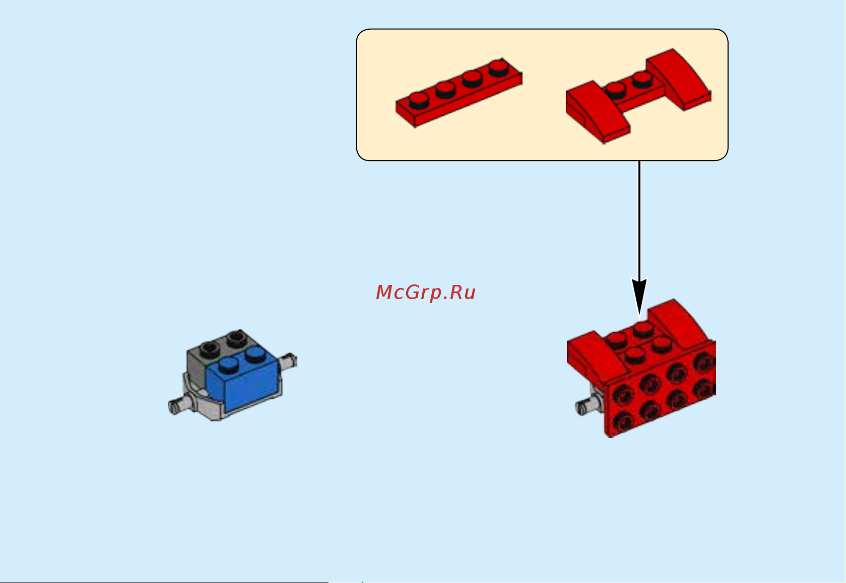 Lego Creator 31055 Red racer (Красная гоночная машина) Руководство по эксплуатации онлайн [3/48] 771627