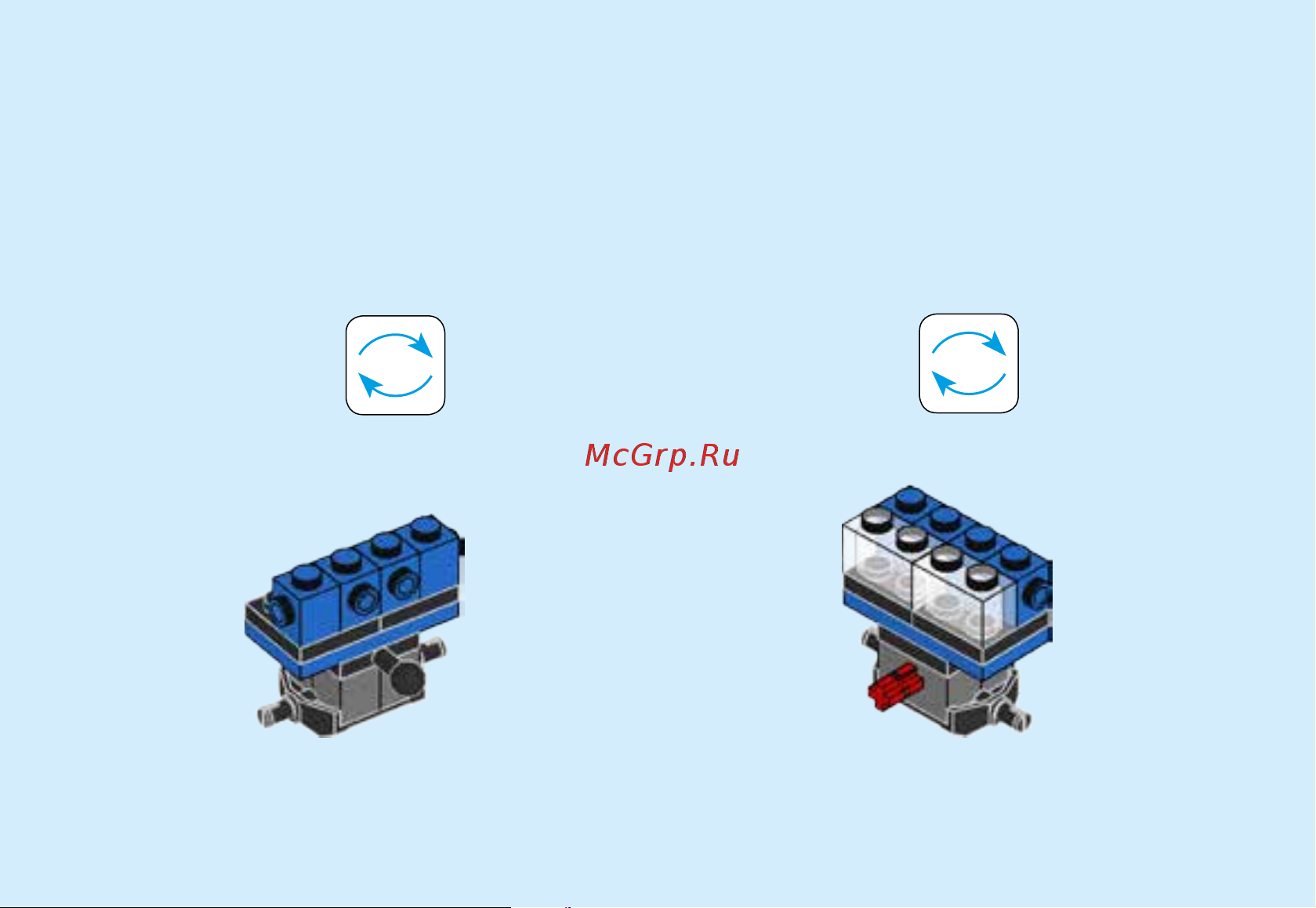 Lego Creator 31054 Blue Express (Голубой экспресс) Руководство по эксплуатации онлайн [4/48] 771628