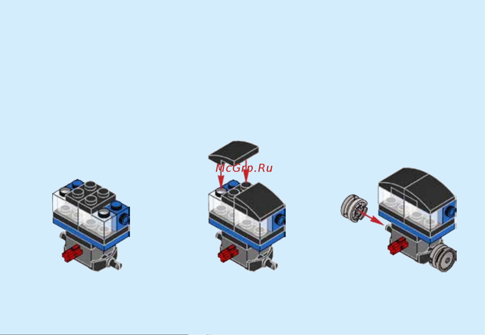 Lego Creator 31054 Blue Express (Голубой экспресс) Руководство по эксплуатации онлайн [5/48] 771628