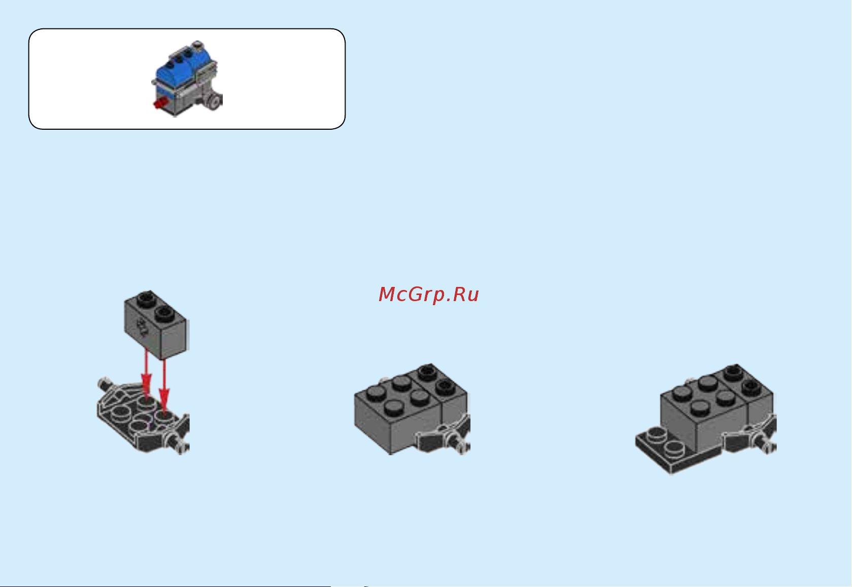 Lego Creator 31054 Blue Express (Голубой экспресс) Руководство по эксплуатации онлайн [6/48] 771628