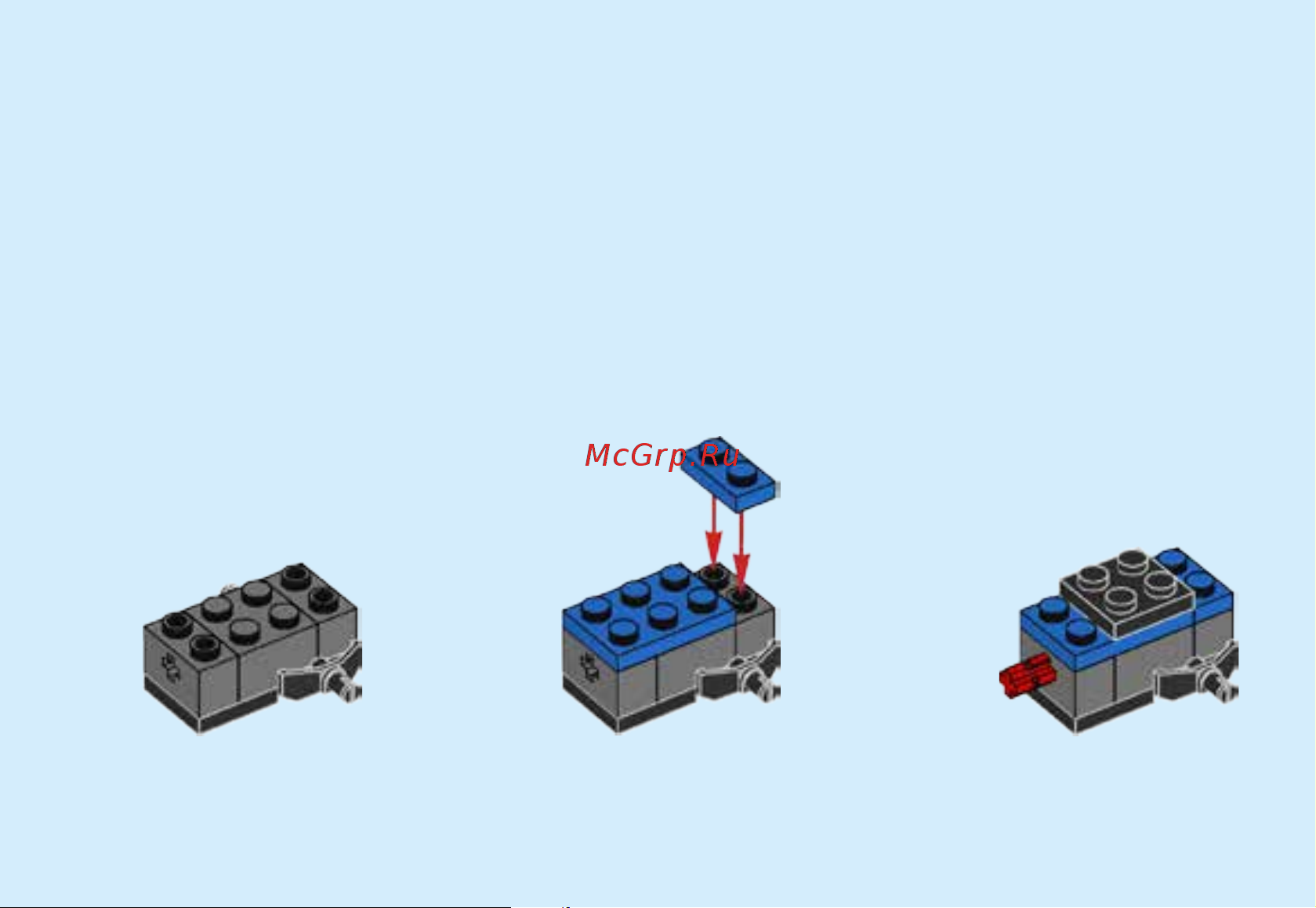 Lego Creator 31054 Blue Express (Голубой экспресс) Руководство по эксплуатации онлайн [7/48] 771628
