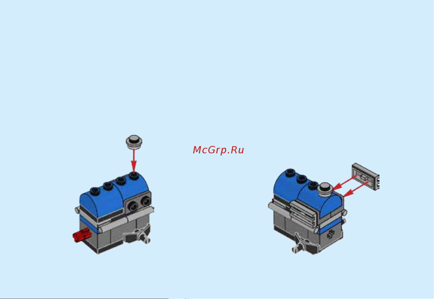 Lego Creator 31054 Blue Express (Голубой экспресс) Руководство по эксплуатации онлайн [9/48] 771628