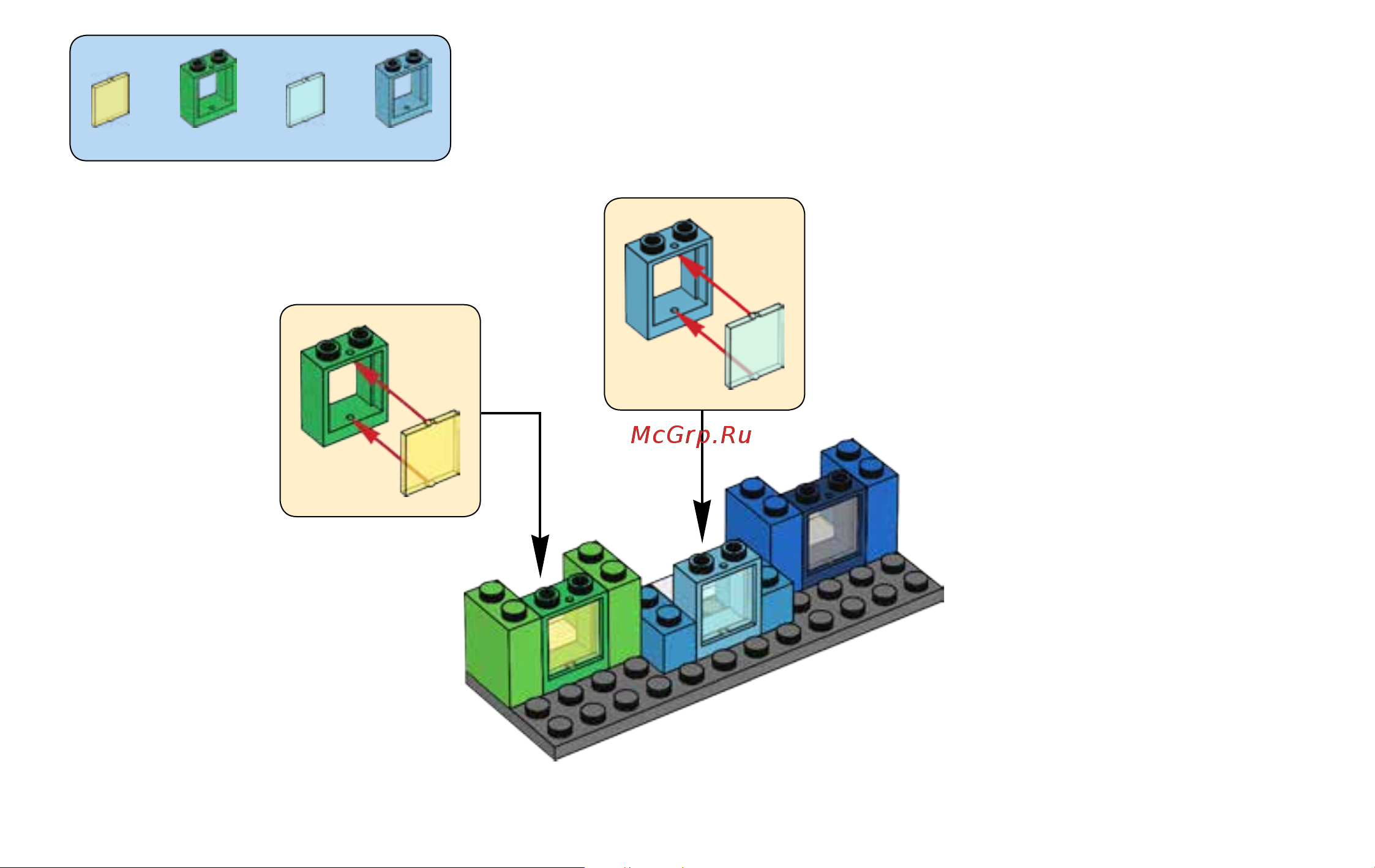 Lego Classic 10703 CREATIVE Builder Box (Набор для творческого конструирования ) Руководство по эксплуатации онлайн [11/80] 771635