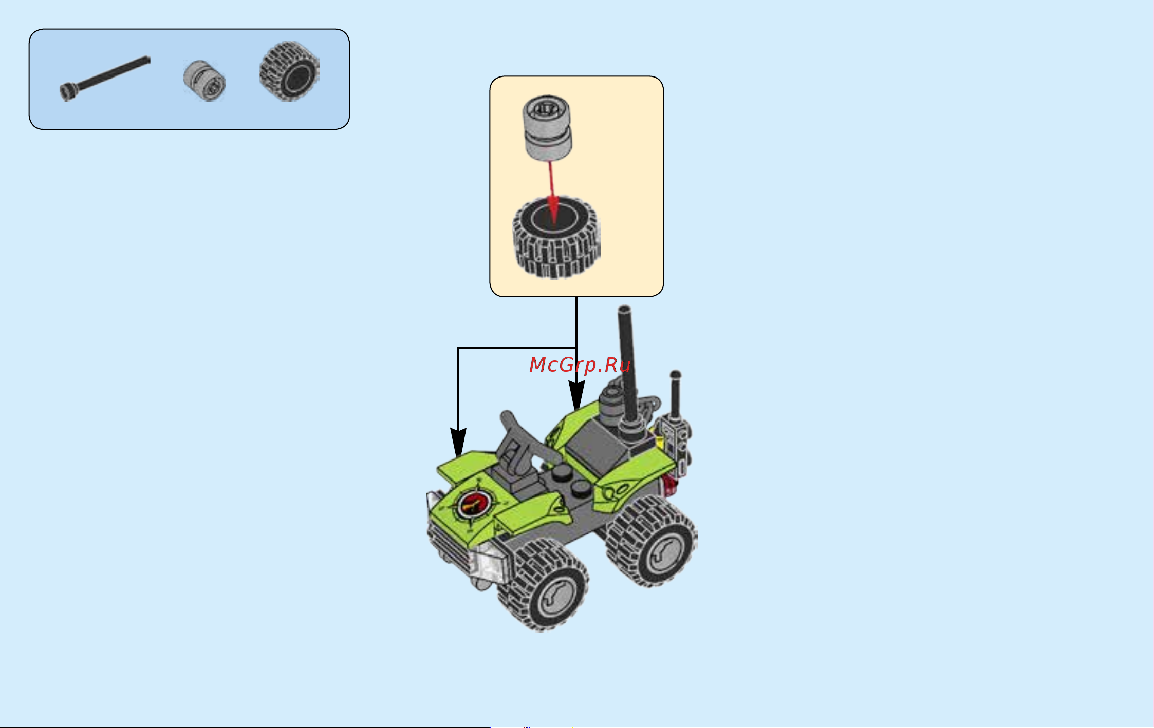 Lego City 60120 Volcano Starter Set (Набор для начинающих Исследователи Вулканов) Руководство по эксплуатации онлайн [18/32] 771640